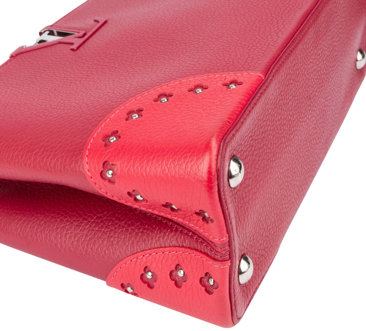 Louis Vuitton Limited Pink Taurillon Capucines MM Handbag Divers