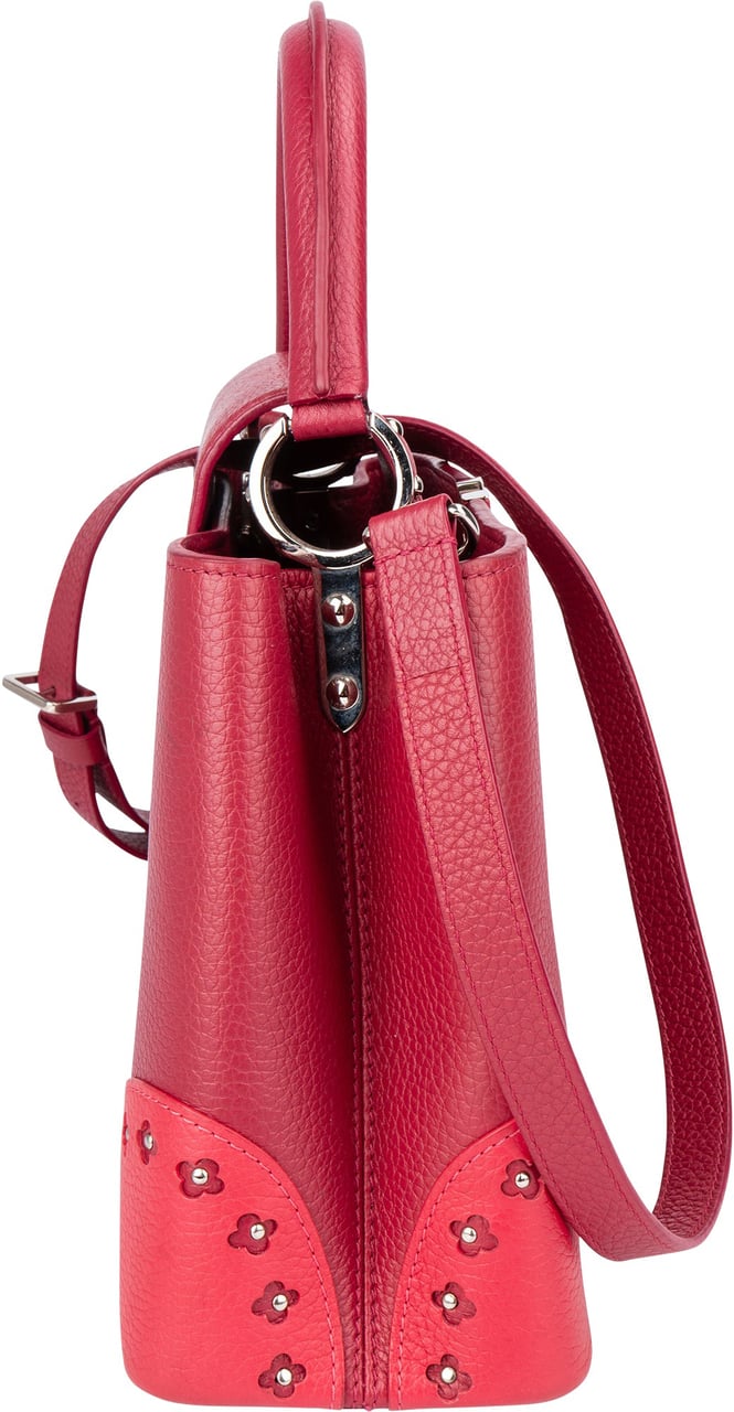 Louis Vuitton Limited Pink Taurillon Capucines MM Handbag Divers