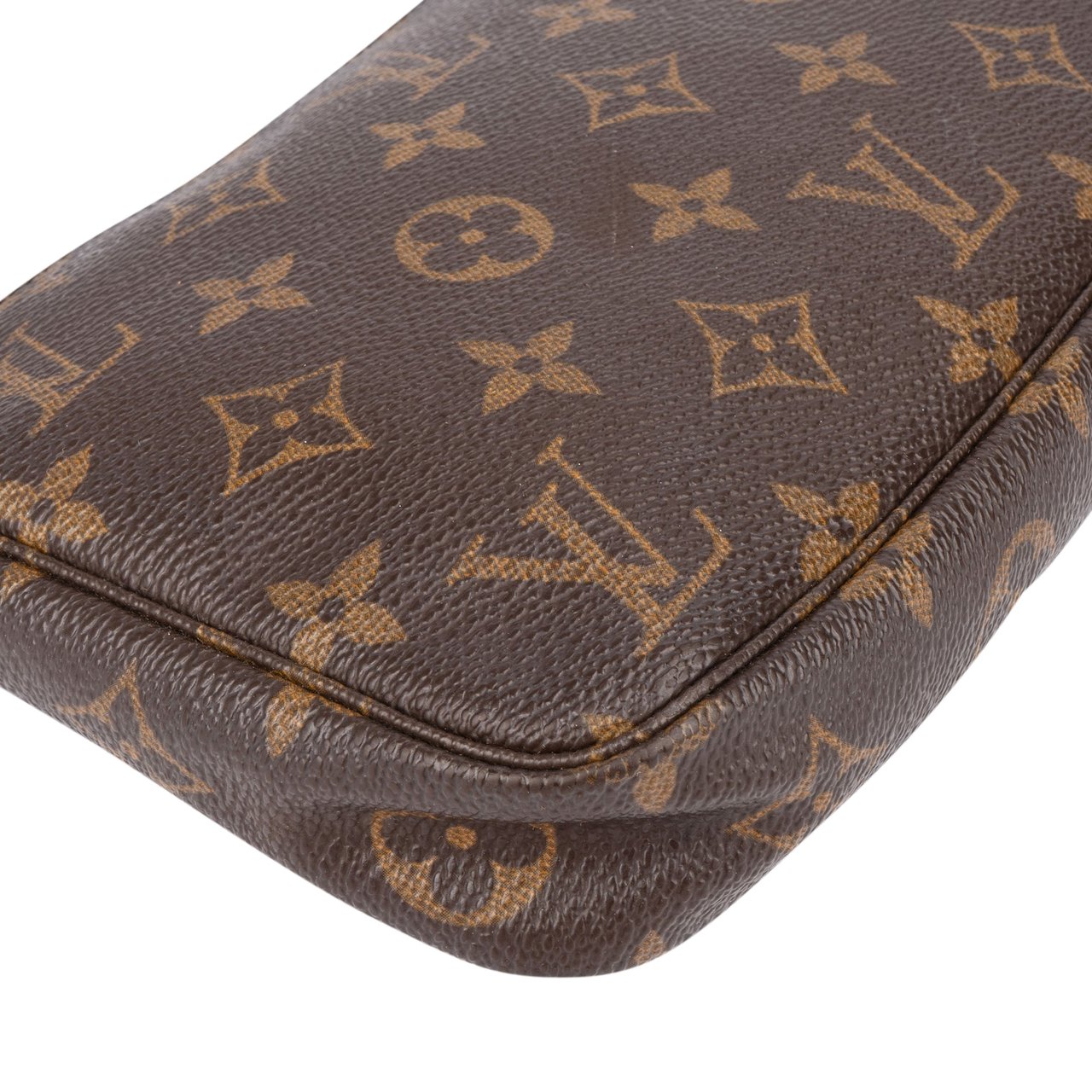 Louis Vuitton Louis Vuitton Canvas Monogram Pochette Accessoire Handbag Bruin