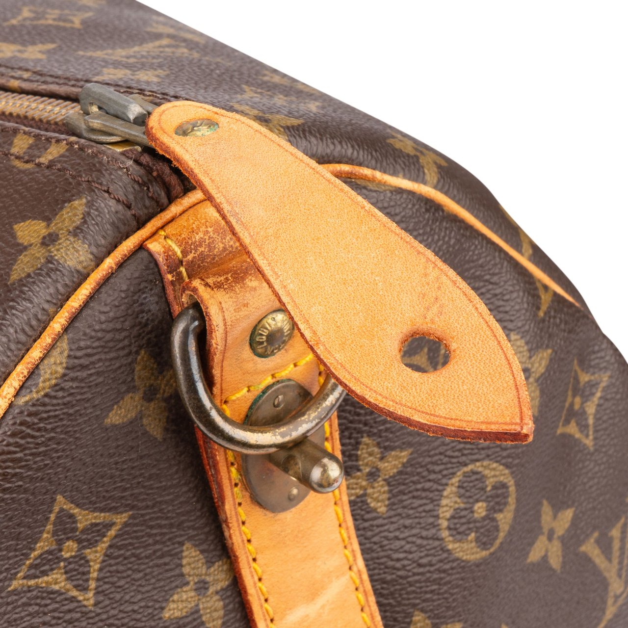Louis Vuitton Louis Vuitton Canvas Monogram Keepall 60 Bandouliere Bruin