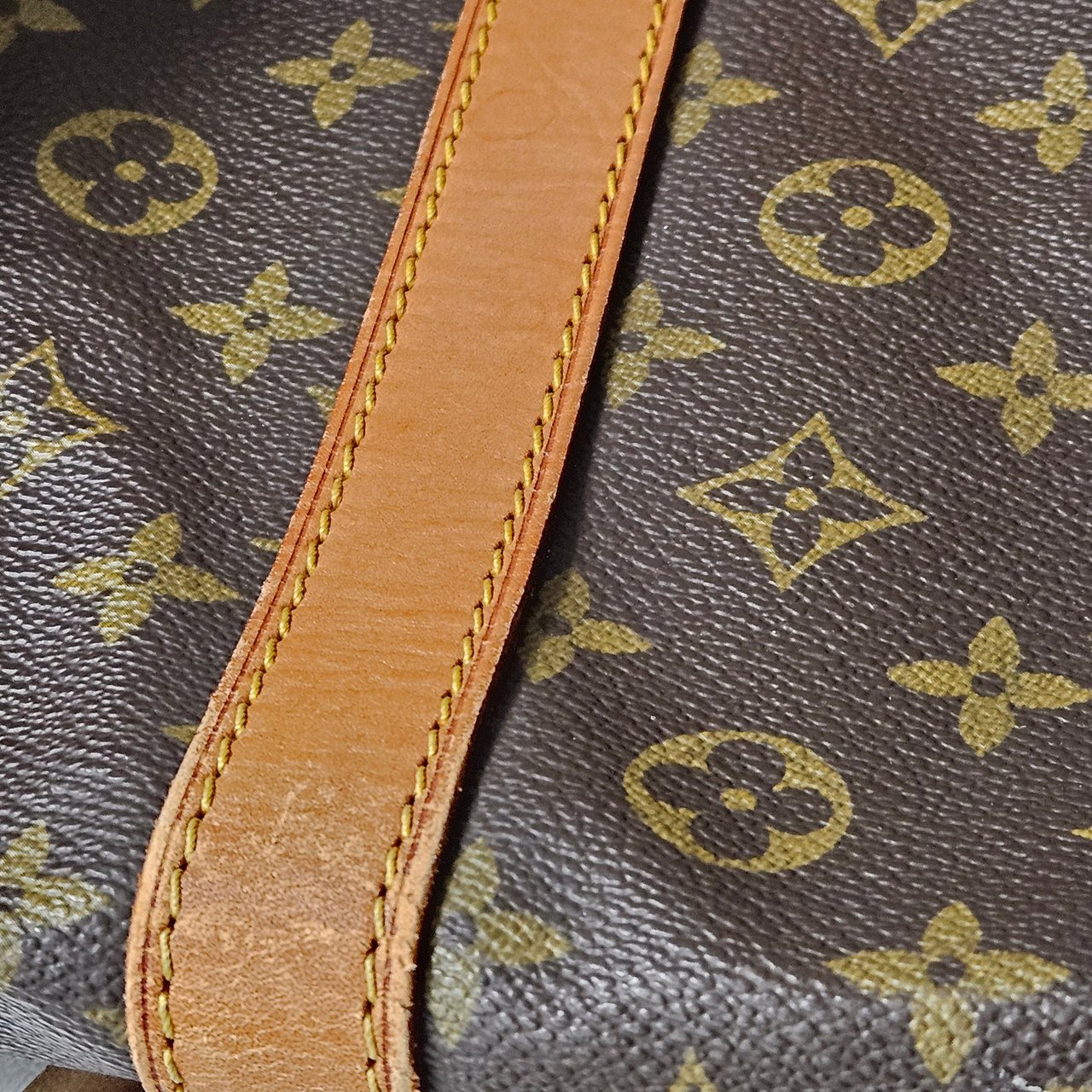 Louis Vuitton Louis Vuitton Canvas Monogram Keepall 60 Bandouliere Bruin