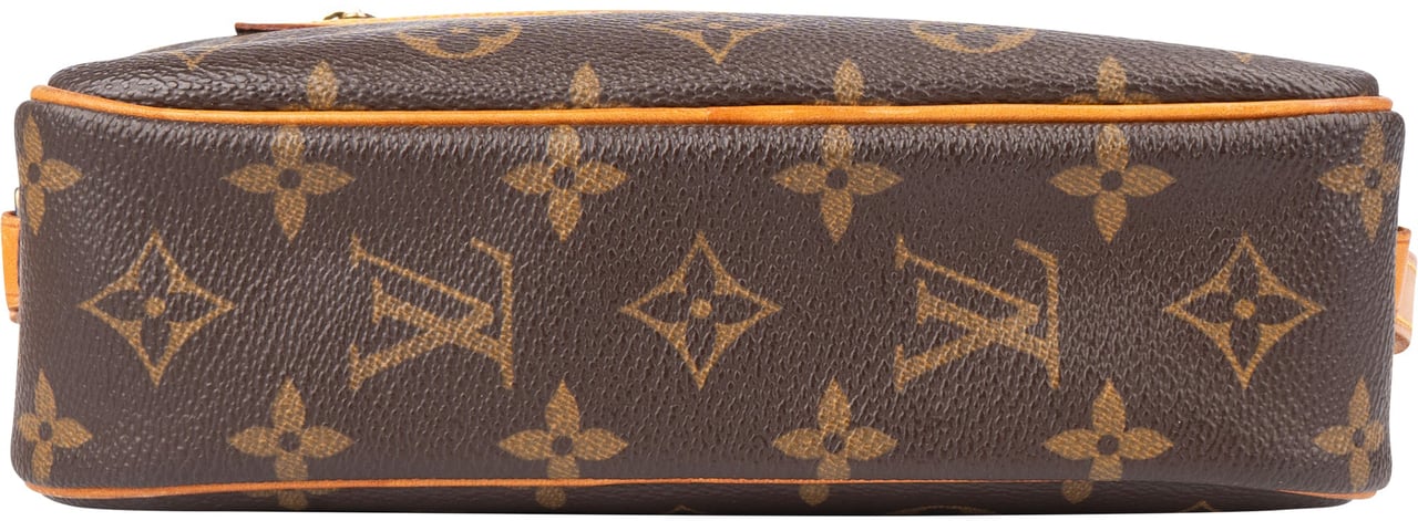 Louis Vuitton Canvas Monogram Pochette Cite Shoulder Bag Bruin