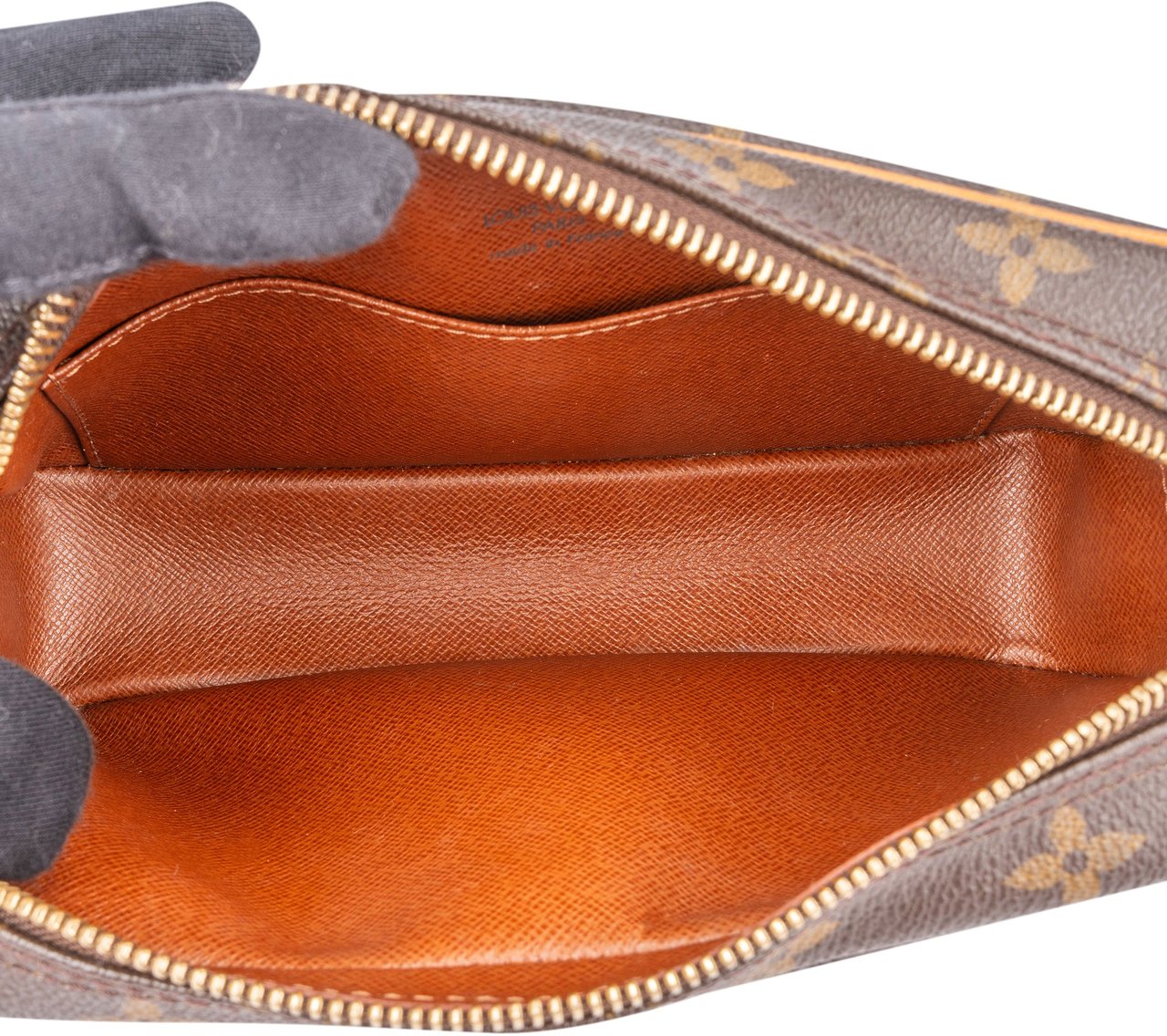 Louis Vuitton Canvas Monogram Pochette Cite Shoulder Bag Bruin