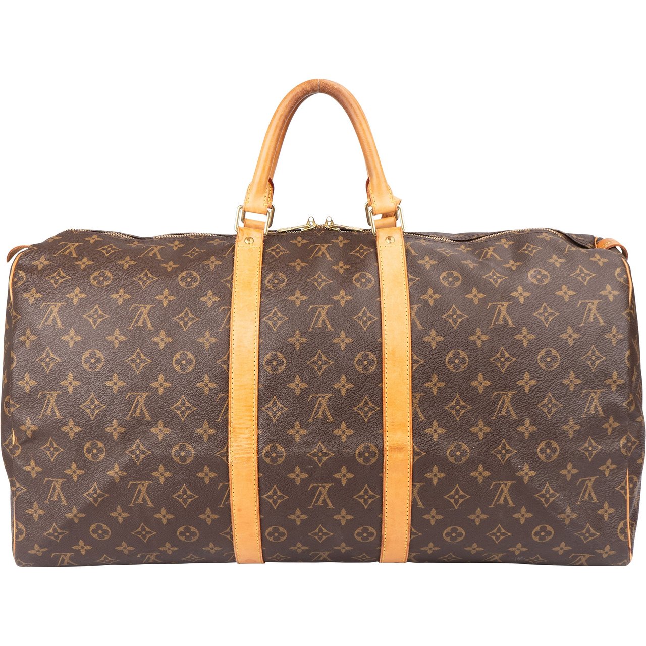 Louis Vuitton Louis Vuitton Canvas Monogram Keepall 55 Bruin