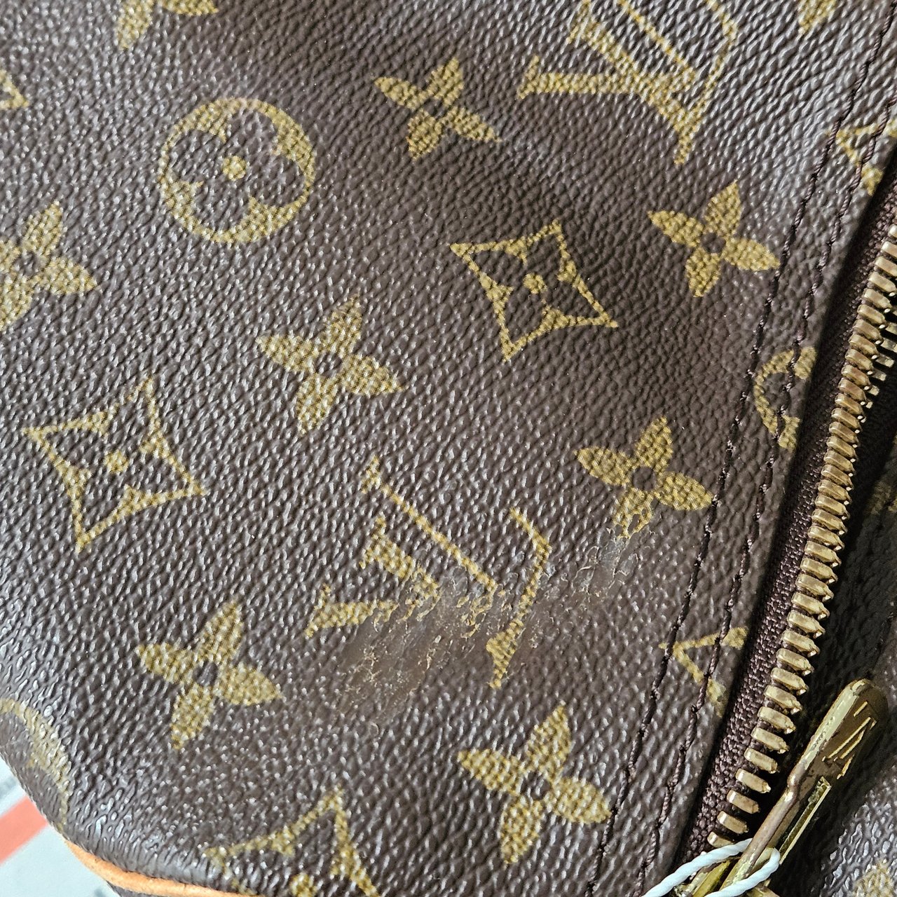Louis Vuitton Louis Vuitton Canvas Monogram Keepall 55 Bruin
