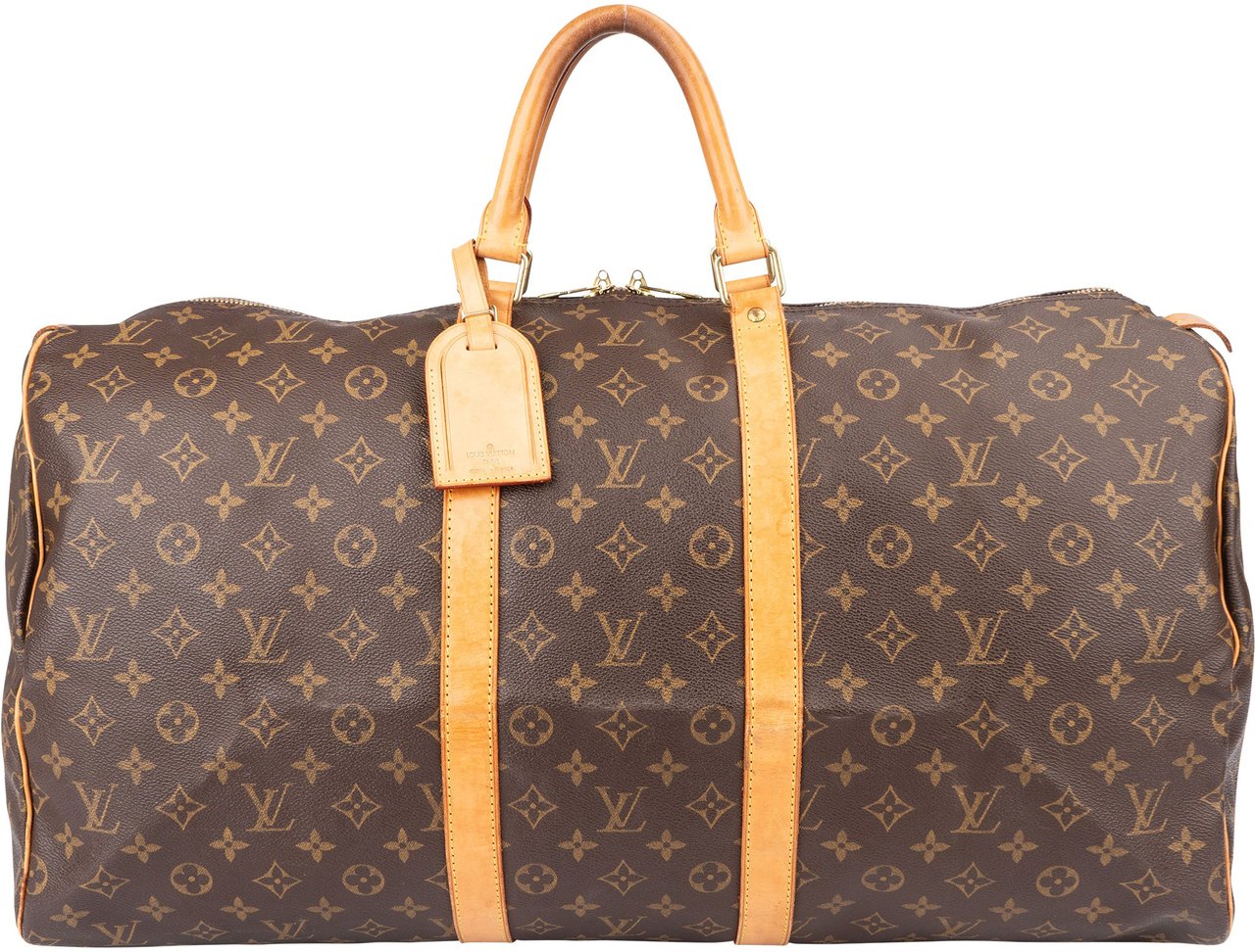 Louis Vuitton Louis Vuitton Canvas Monogram Keepall 55 Bruin