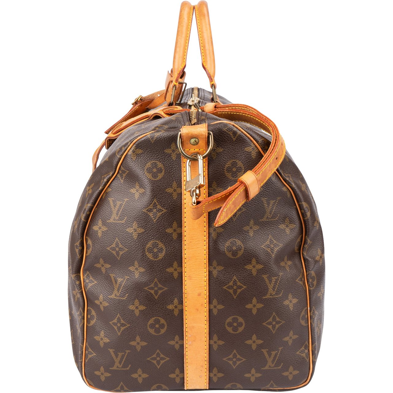 Louis Vuitton Louis Vuitton Canvas Monogram Keepall 55 Bandouliere Bruin