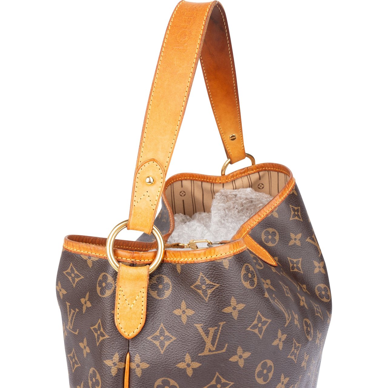 Louis Vuitton Louis Vuitton Canvas Monogram Delightful PM Handbag Bruin