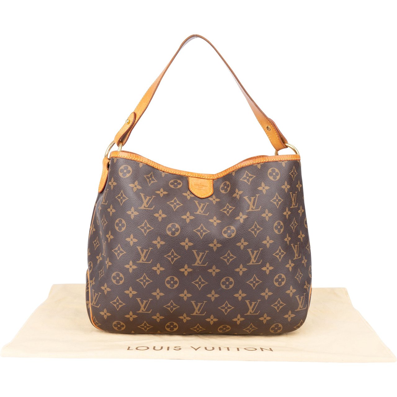 Louis Vuitton Louis Vuitton Canvas Monogram Delightful PM Handbag Bruin