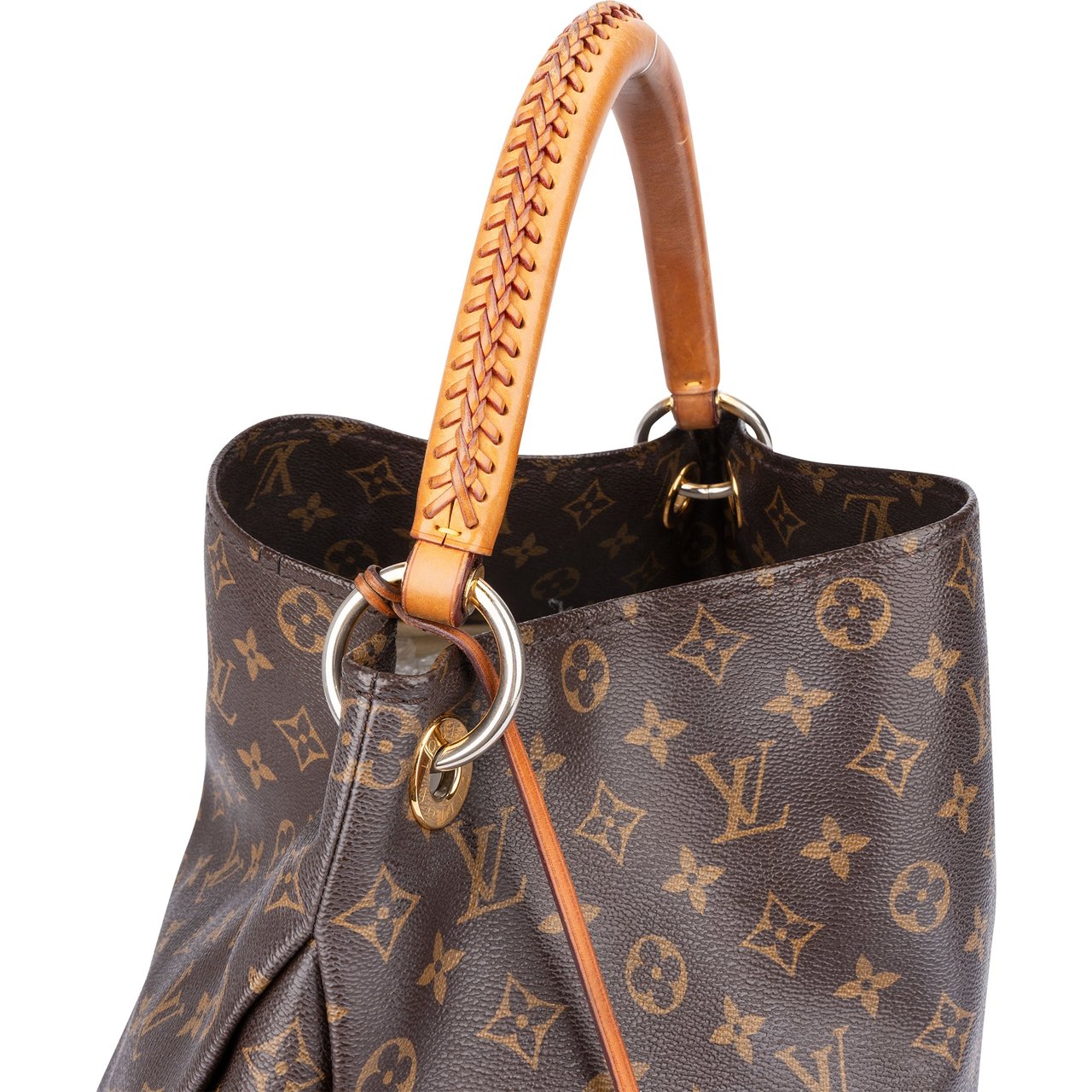 Louis Vuitton Louis Vuitton Canvas Monogram Artsy MM Handbag Bruin