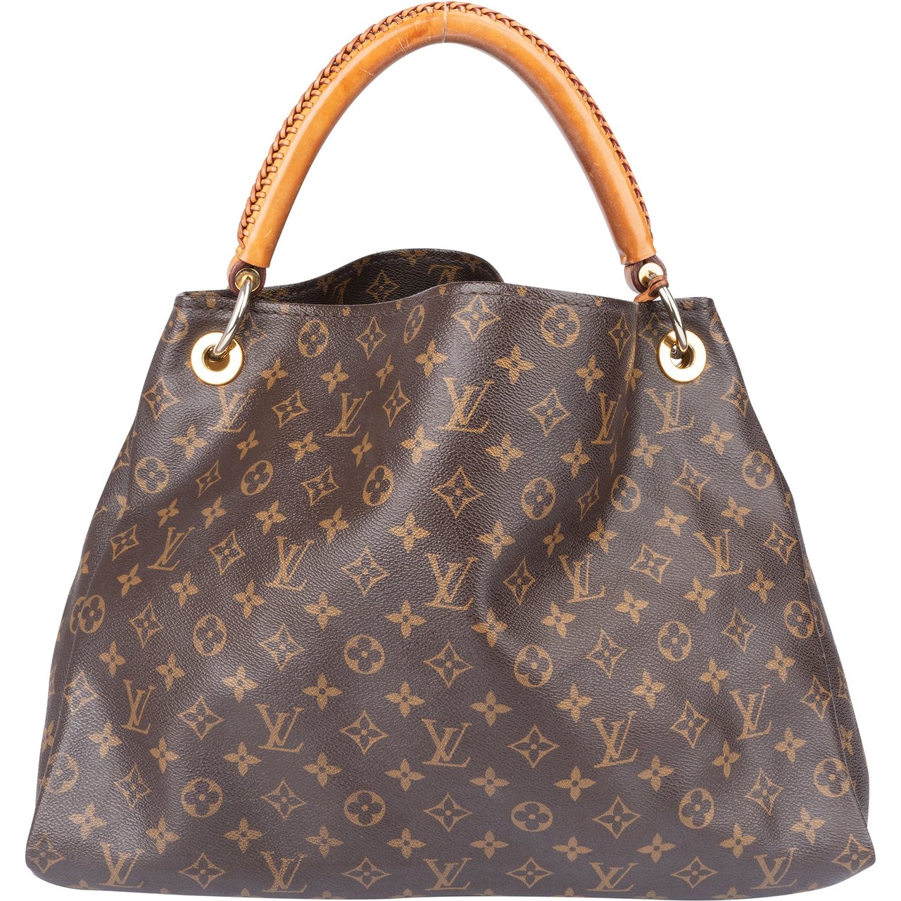 Louis Vuitton Louis Vuitton Canvas Monogram Artsy MM Handbag Bruin
