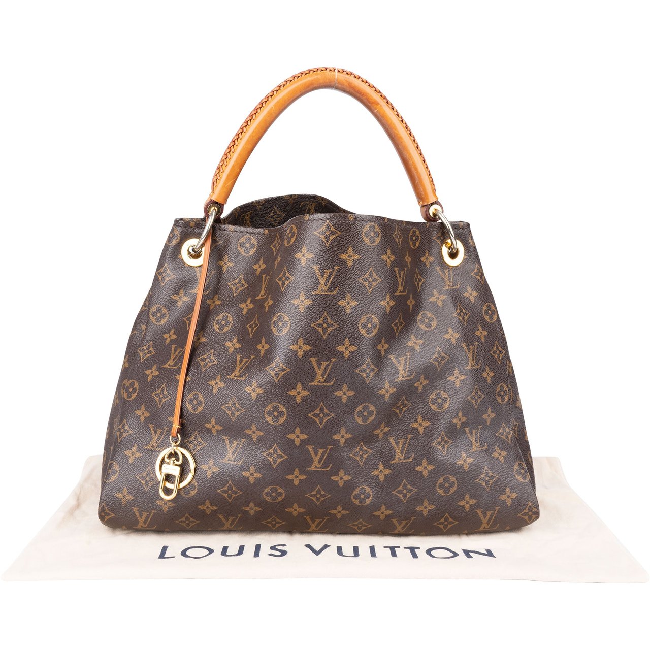 Louis Vuitton Louis Vuitton Canvas Monogram Artsy MM Handbag Bruin