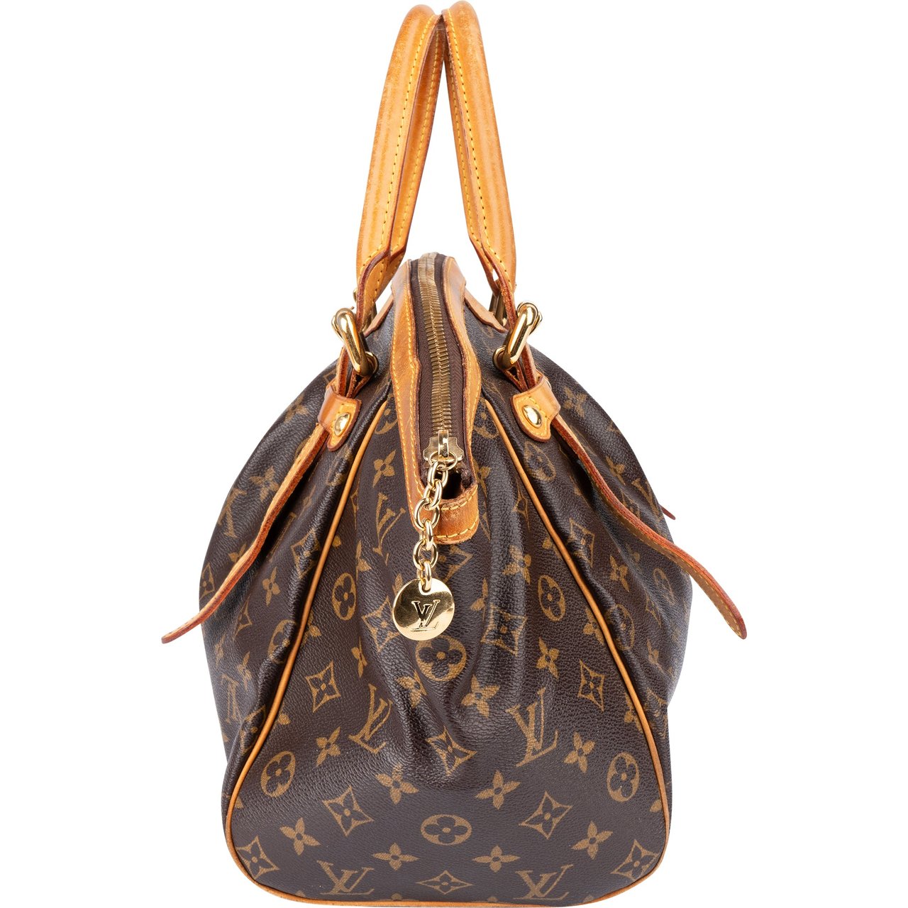 Louis Vuitton Louis Vuitton Canvas Monogram Tivoli GM Handbag Bruin