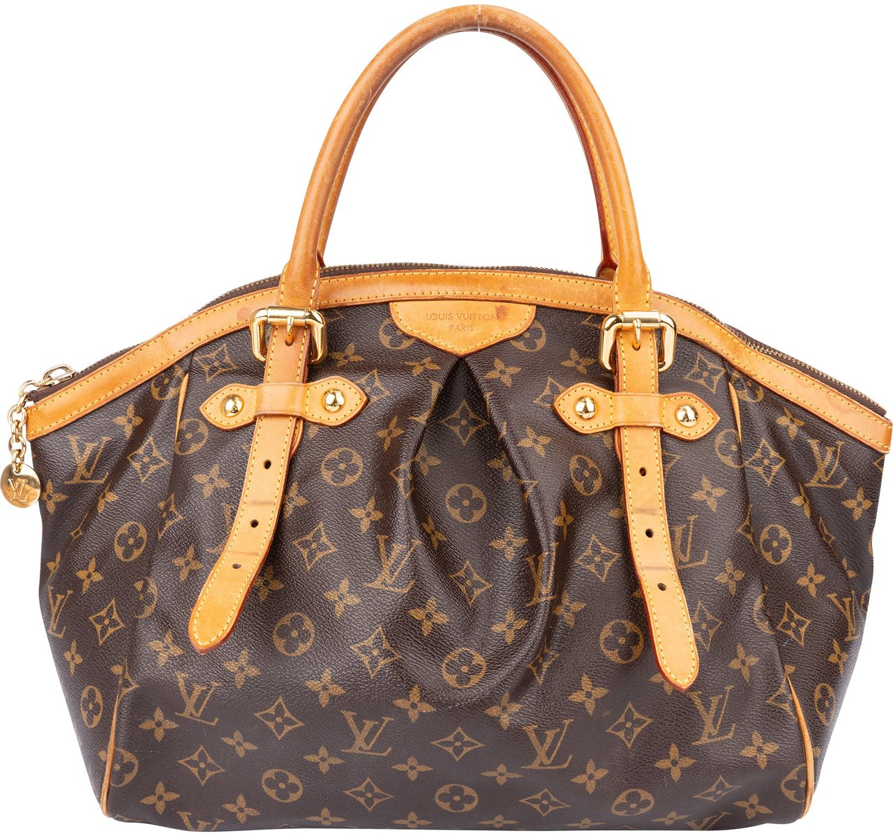 Louis Vuitton Louis Vuitton Canvas Monogram Tivoli GM Handbag Bruin