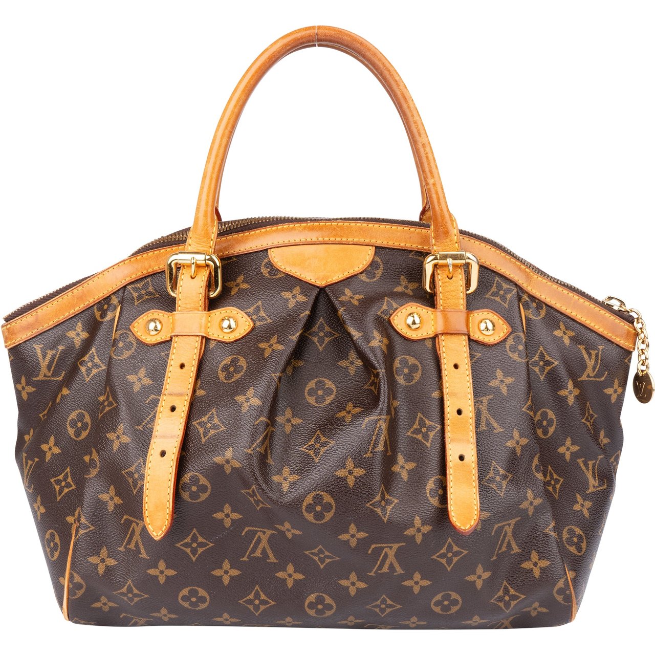 Louis Vuitton Louis Vuitton Canvas Monogram Tivoli GM Handbag Bruin