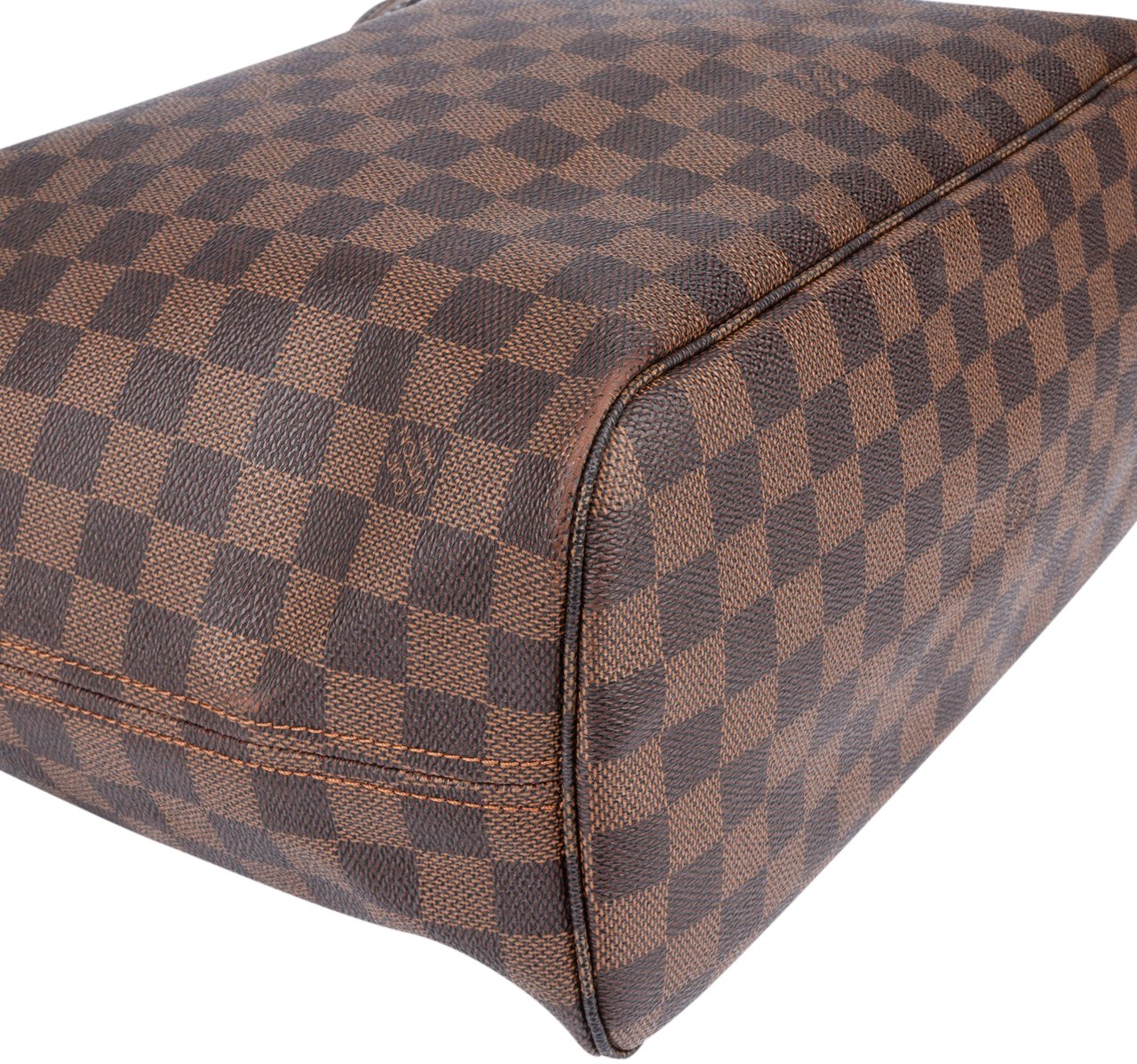 Louis Vuitton Louis Vuitton Damier Ebene Monogram Neverfull MM Shopper Handbag Bruin