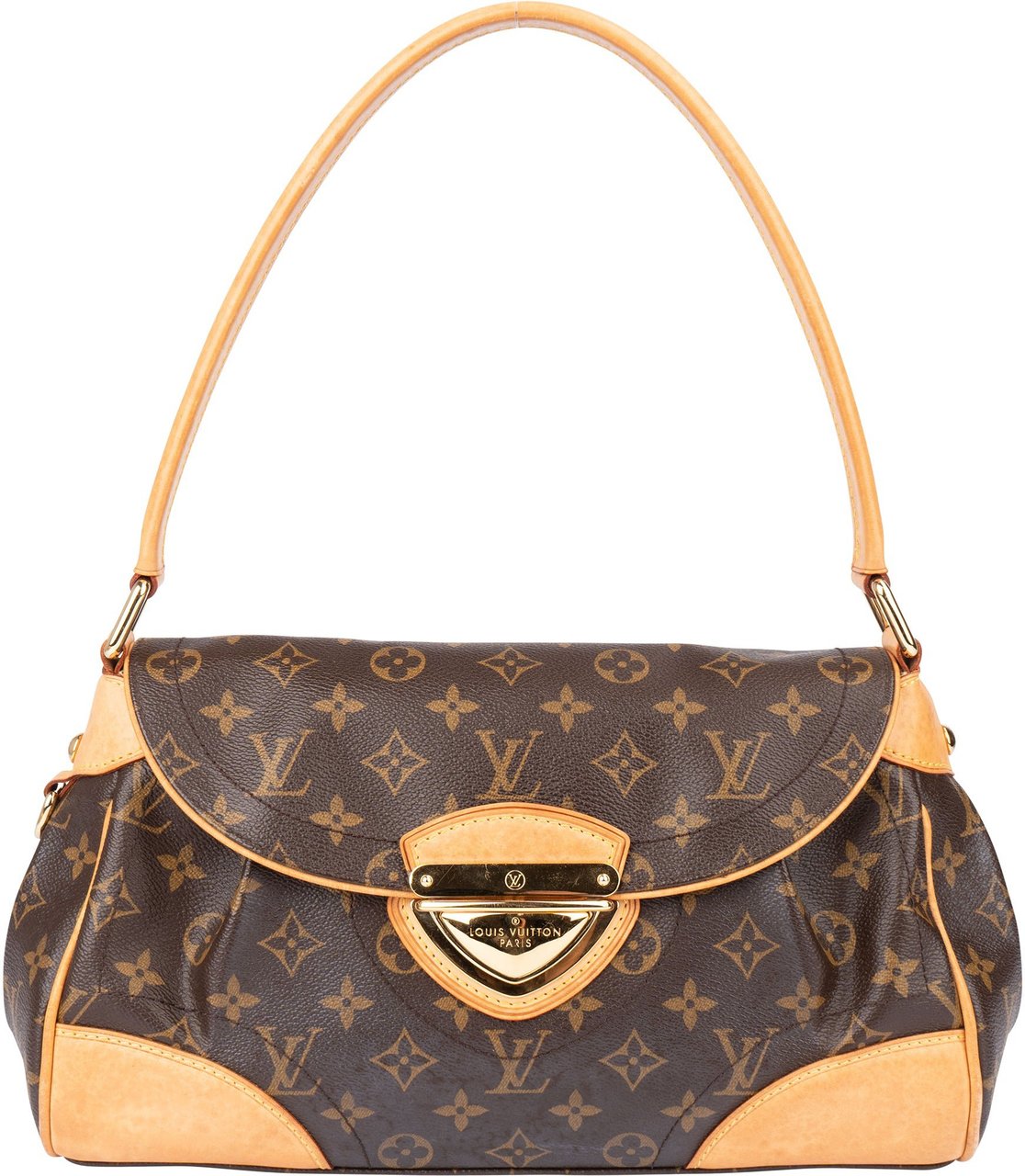 Louis Vuitton Louis Vuitton Canvas Monogram Beverly MM Shoulder Bag Bruin