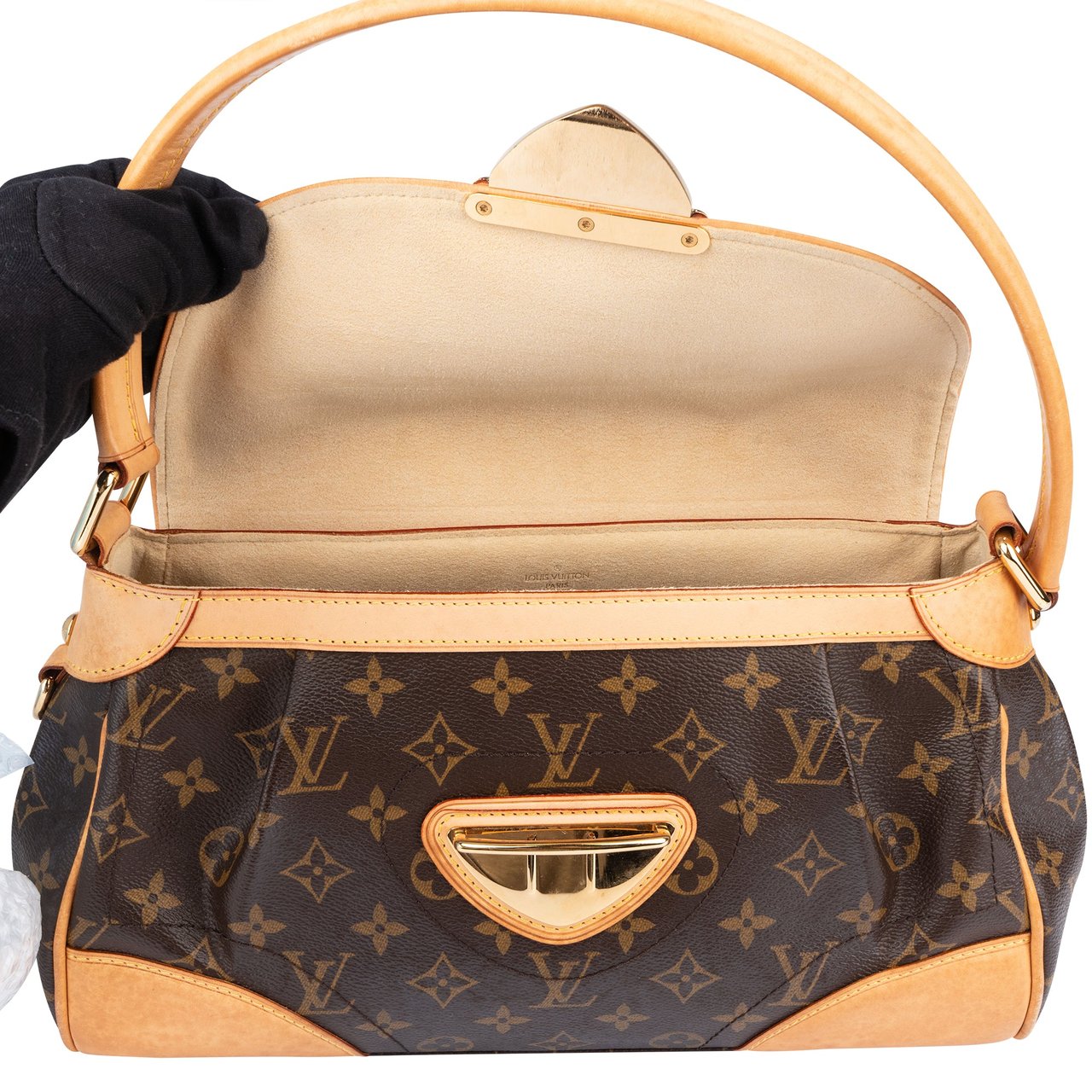 Louis Vuitton Louis Vuitton Canvas Monogram Beverly MM Shoulder Bag Bruin