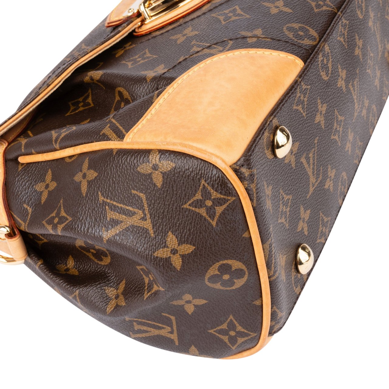 Louis Vuitton Louis Vuitton Canvas Monogram Beverly MM Shoulder Bag Bruin