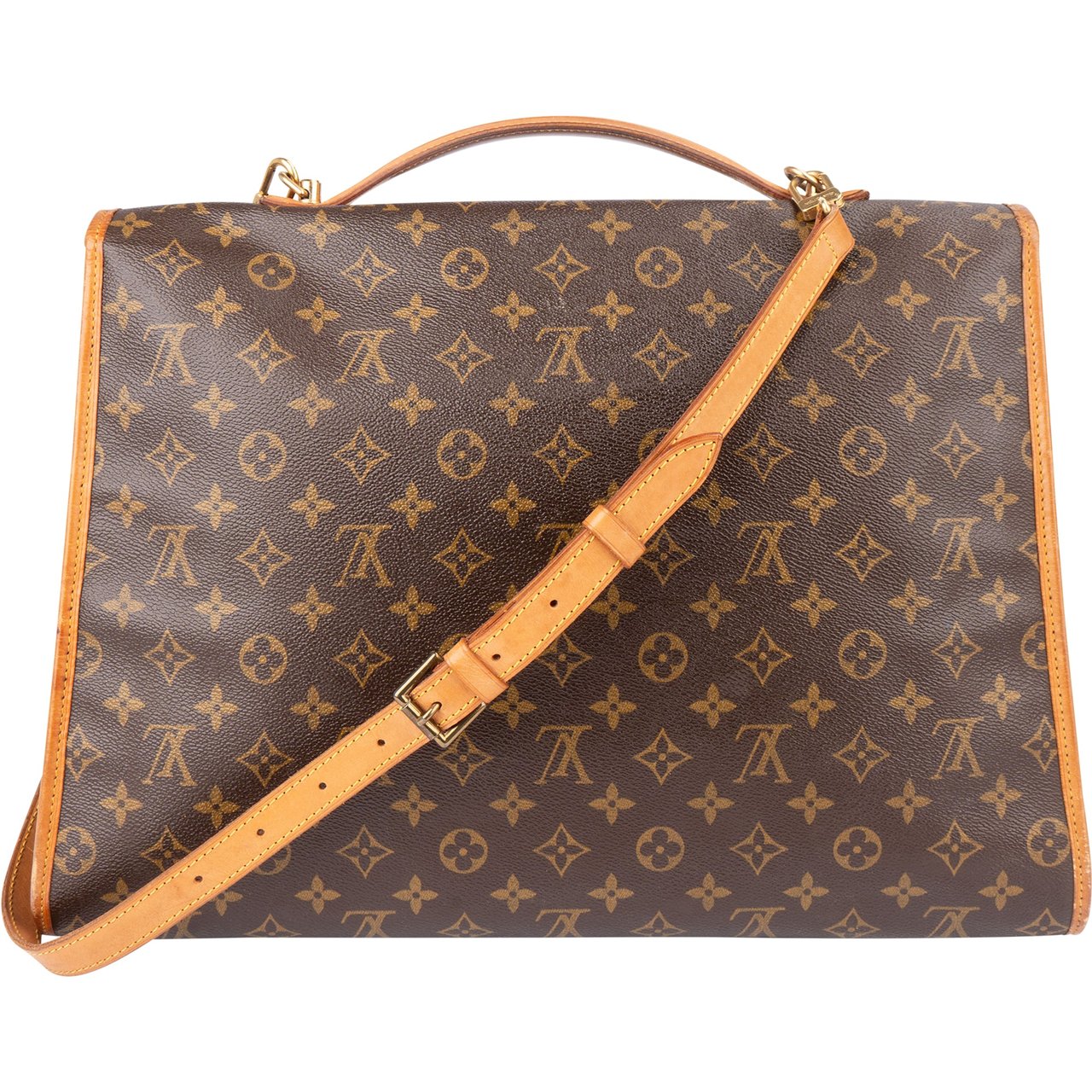 Louis Vuitton Louis Vuitton Canvas Monogram Bel Air Handbag Bruin
