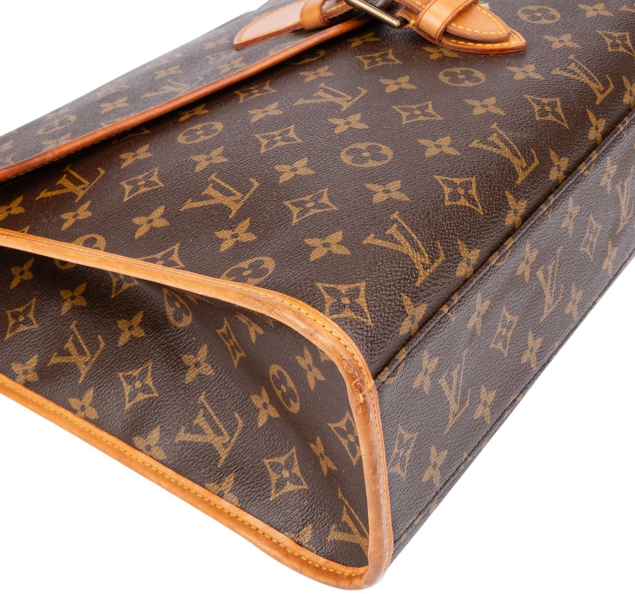 Louis Vuitton Canvas Monogram Bel Air Handbag Bruin