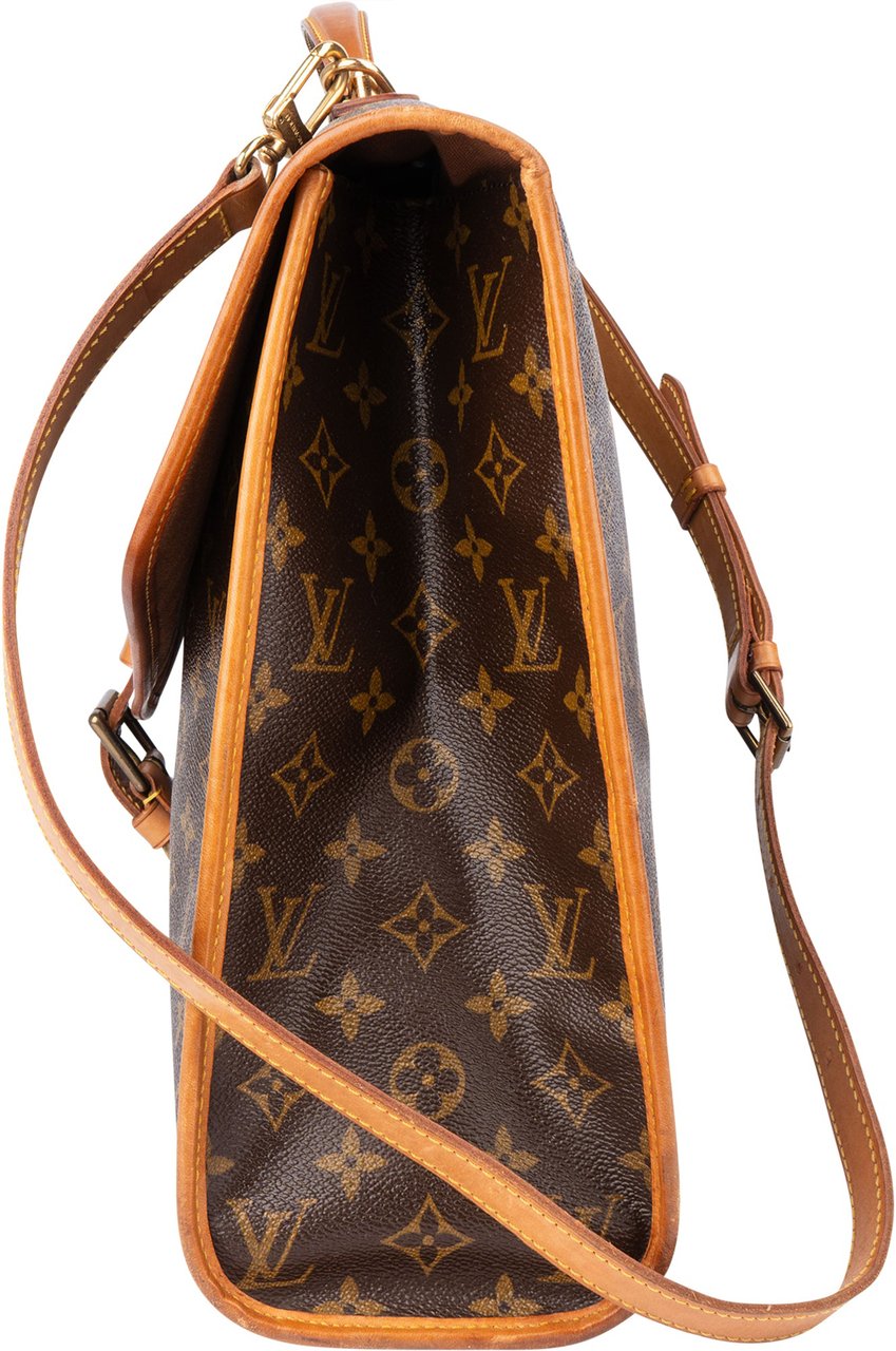 Louis Vuitton Canvas Monogram Bel Air Handbag Bruin