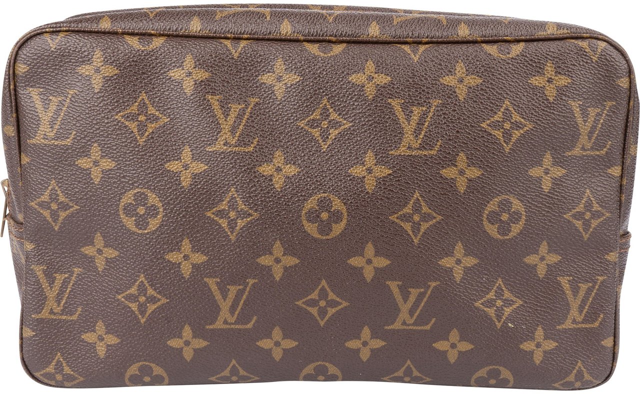 Louis Vuitton Louis Vuitton Canvas Monogram Trousse Toilette 28 Clutch Divers