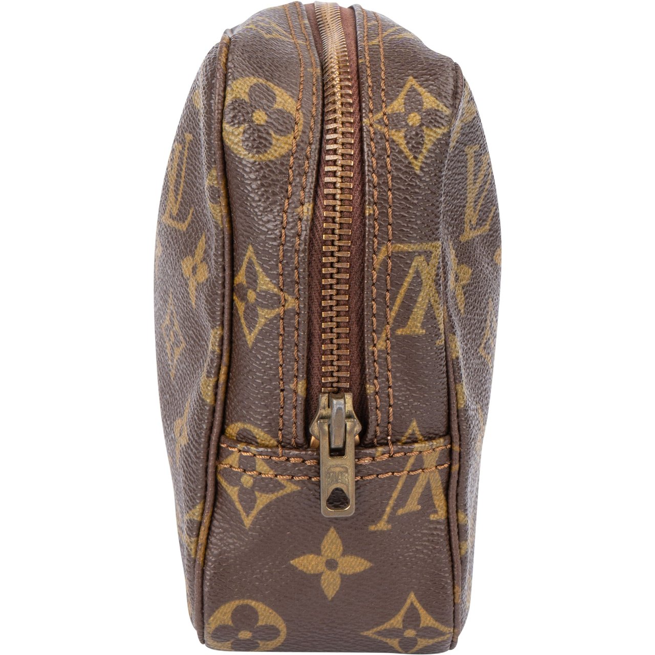 Louis Vuitton Louis Vuitton Canvas Monogram Trousse Toilette 23 Clutch Bruin