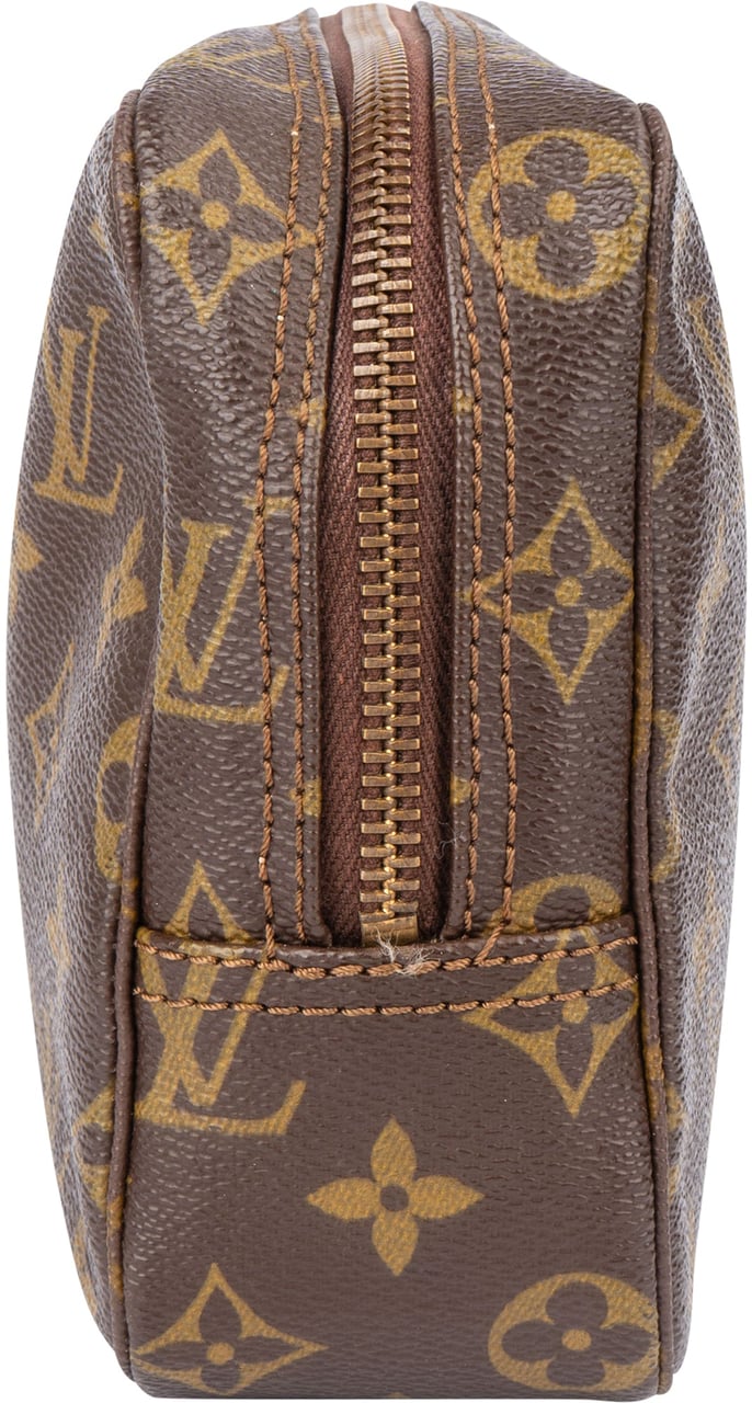 Louis Vuitton Canvas Monogram Trousse Toilette 23 Clutch Bruin