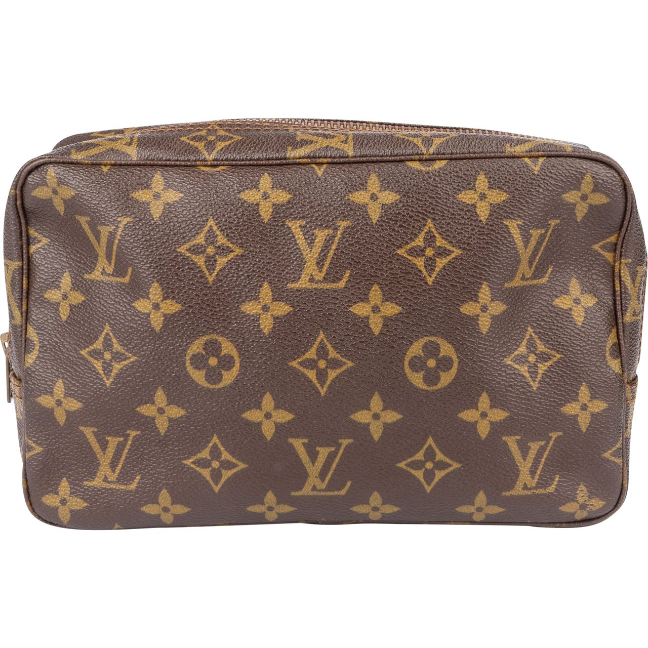 Louis Vuitton Louis Vuitton Canvas Monogram Trousse Toilette 23 Clutch Bruin