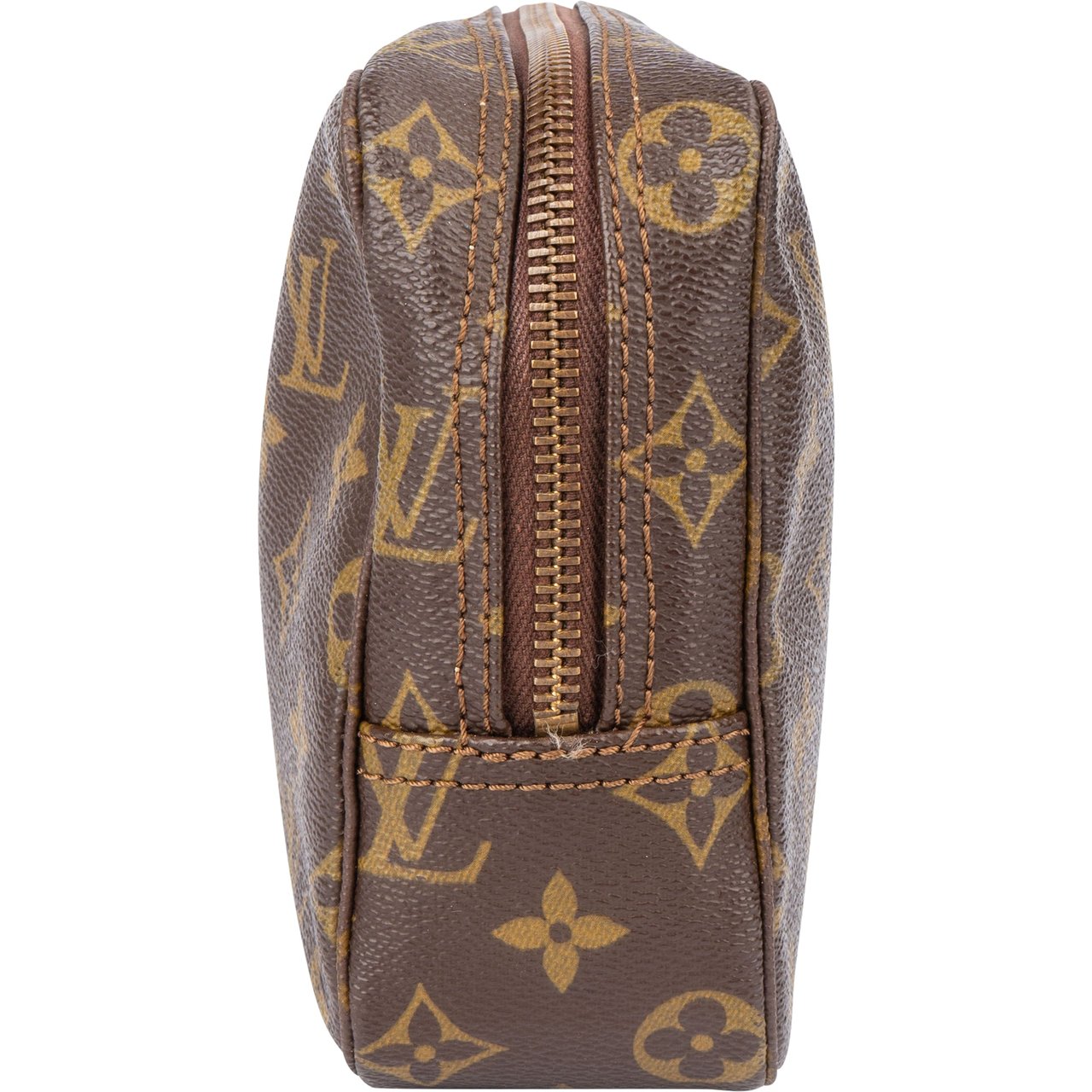 Louis Vuitton Louis Vuitton Canvas Monogram Trousse Toilette 23 Clutch Bruin