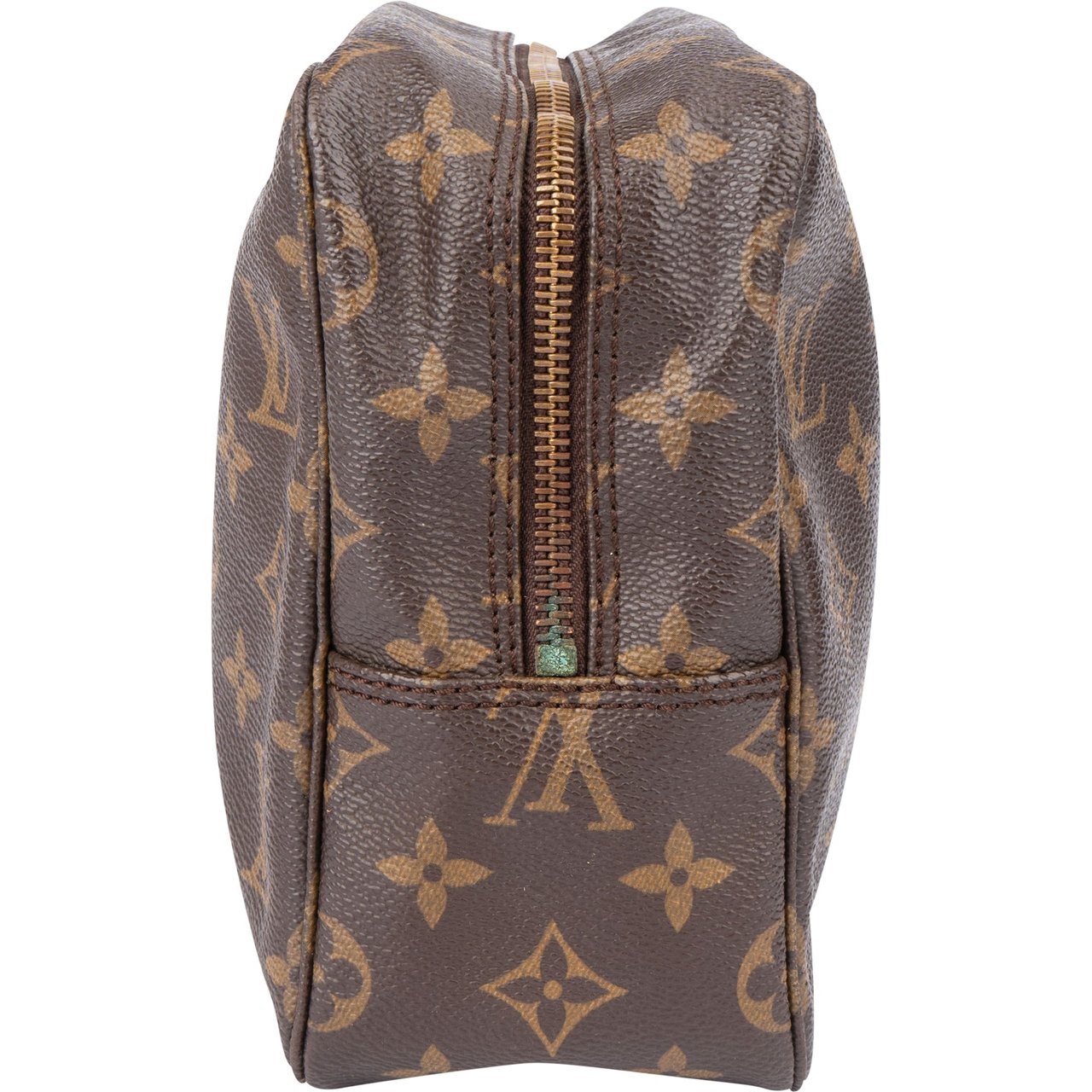 Louis Vuitton Louis Vuitton Canvas Monogram Trousse Toilette 28 Clutch Bruin