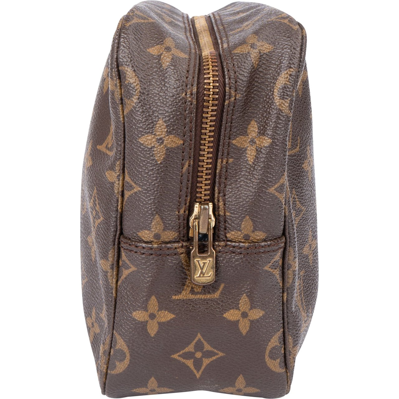 Louis Vuitton Louis Vuitton Canvas Monogram Trousse Toilette 28 Clutch Bruin