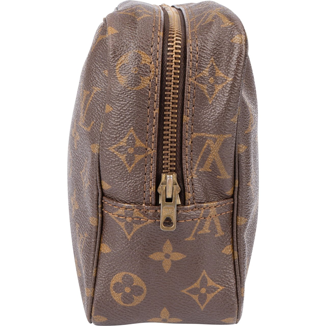 Louis Vuitton Louis Vuitton Canvas Monogram Trousse Toilette 28 Clutch Bruin