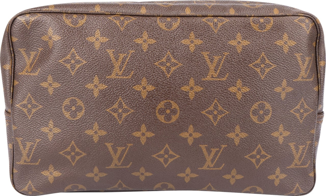 Louis Vuitton Louis Vuitton Canvas Monogram Trousse Toilette 28 Clutch Bruin