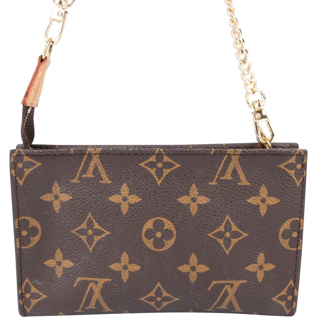 Louis Vuitton Louis Vuitton Canvas Monogram Pochette Accessoire Shoulder Bag Bruin