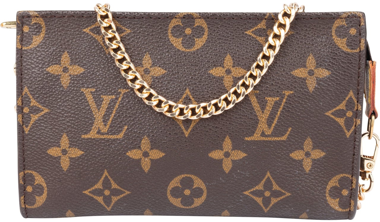 Louis Vuitton Louis Vuitton Canvas Monogram Pochette Accessoire Shoulder Bag Bruin