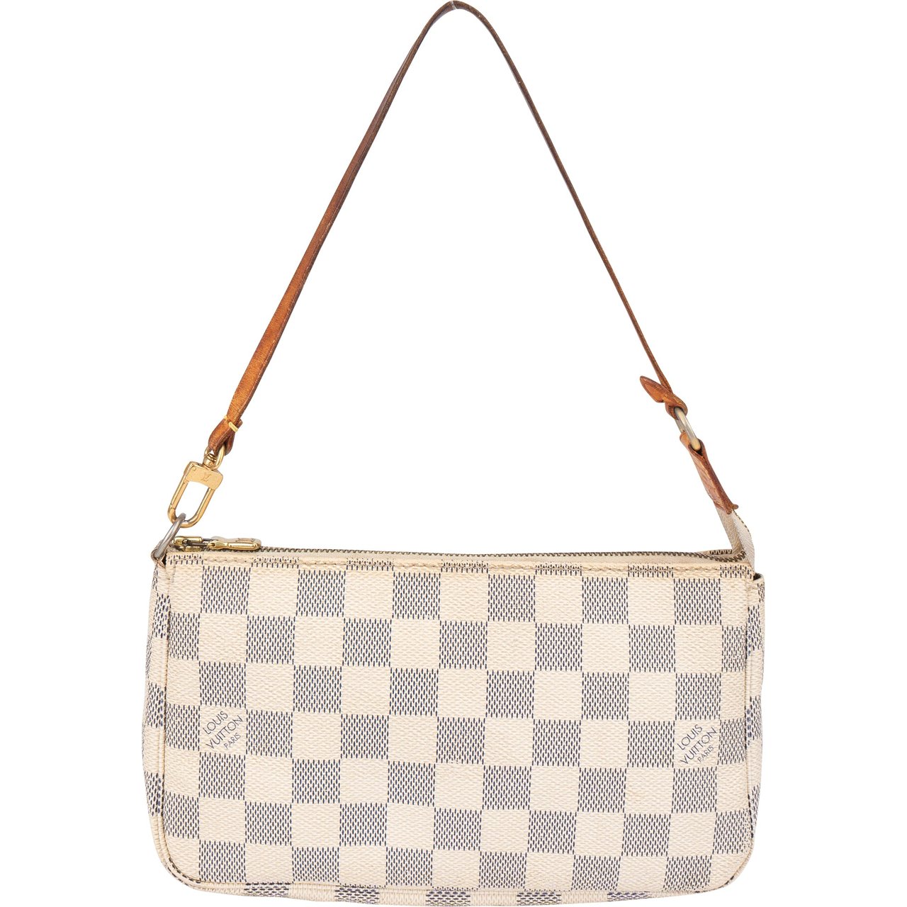Louis Vuitton Louis Vuitton Damier Azur Monogram Pochette Acessoire Handbag Wit