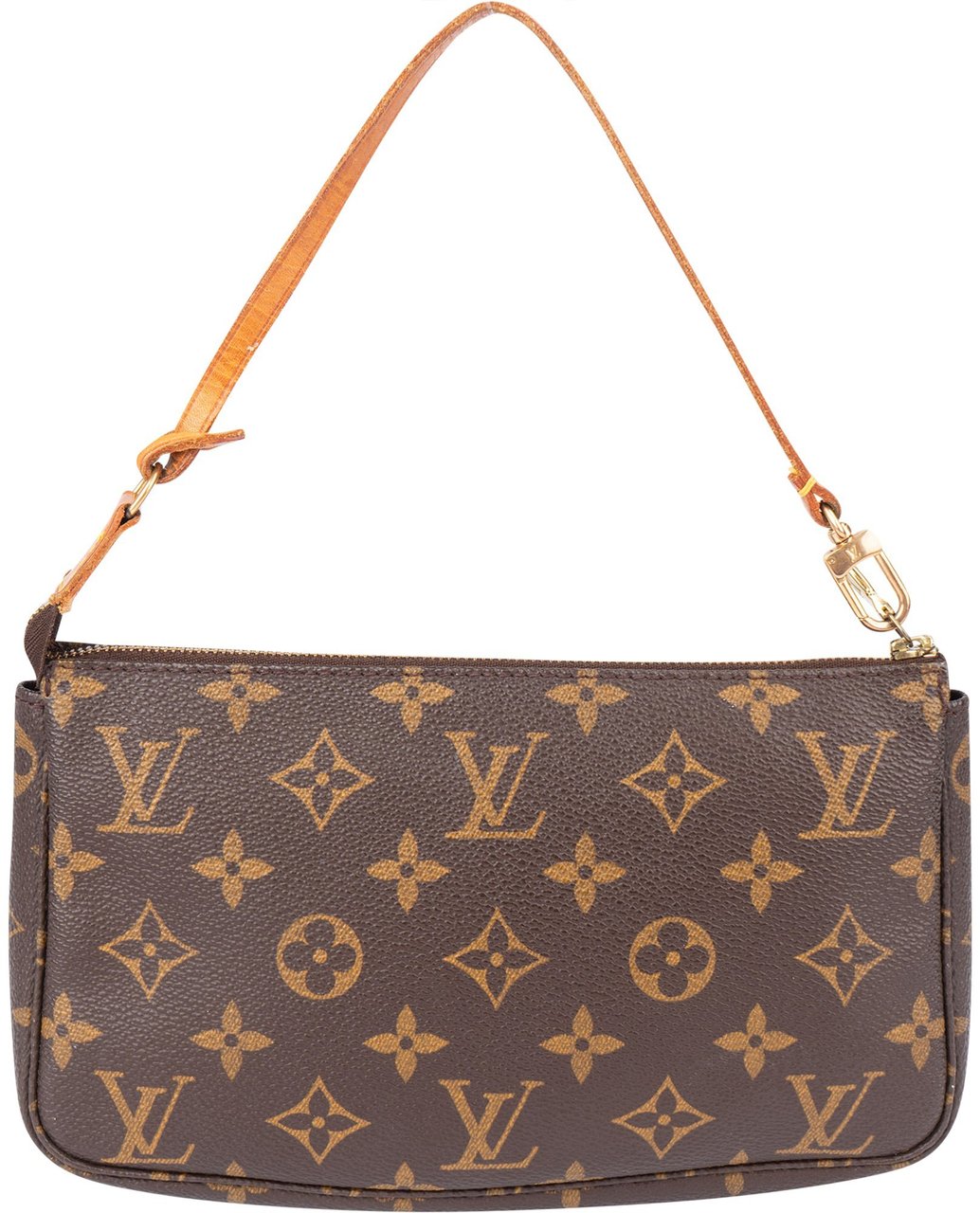 Louis Vuitton Louis Vuitton Canvas Monogram Pochette Accessoire Handbag Bruin