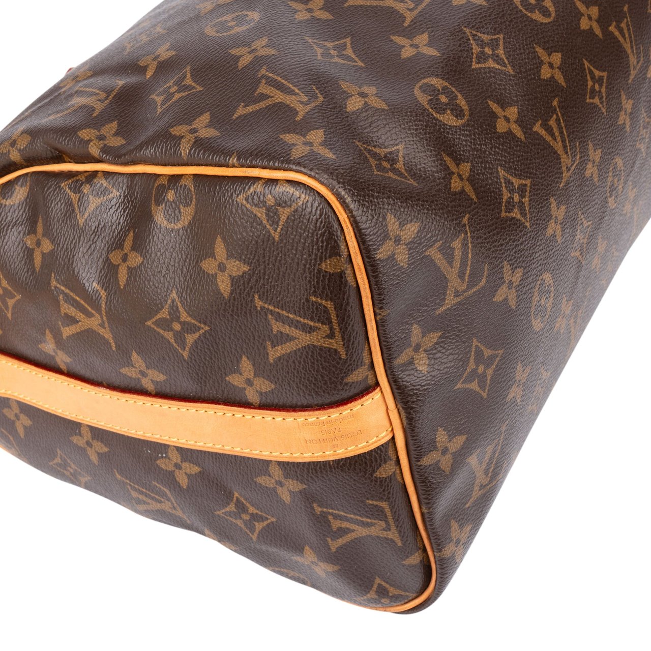 Louis Vuitton Louis Vuitton Canvas Monogram Speedy 30 Bandouliere Bruin