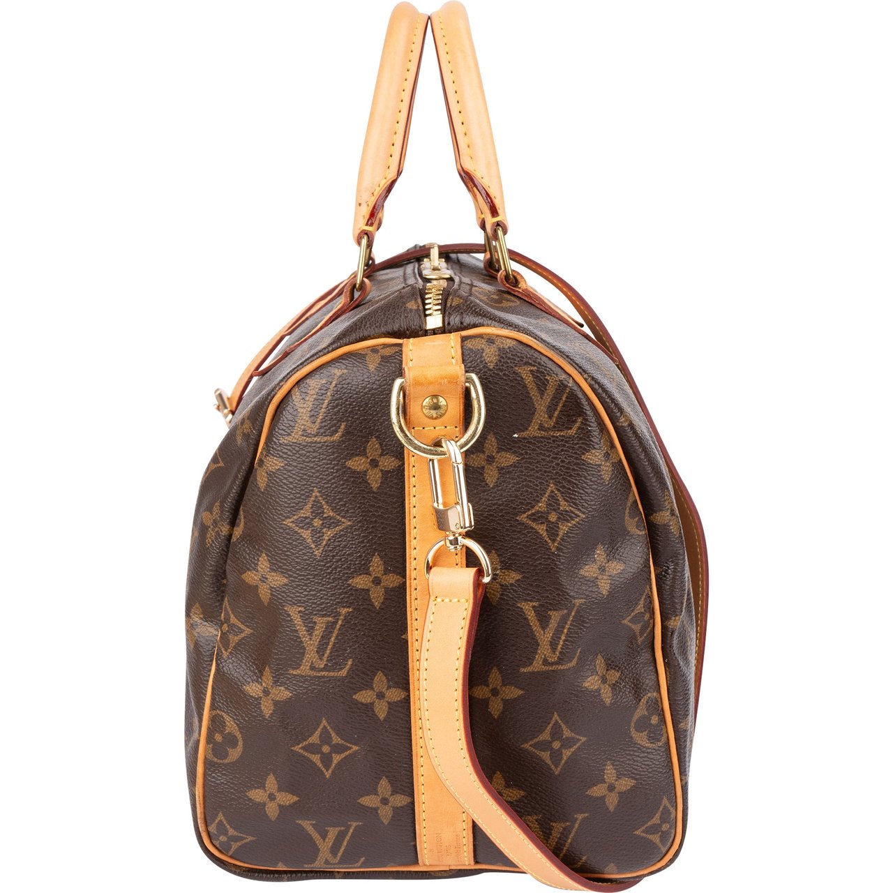Louis Vuitton Louis Vuitton Canvas Monogram Speedy 30 Bandouliere Bruin