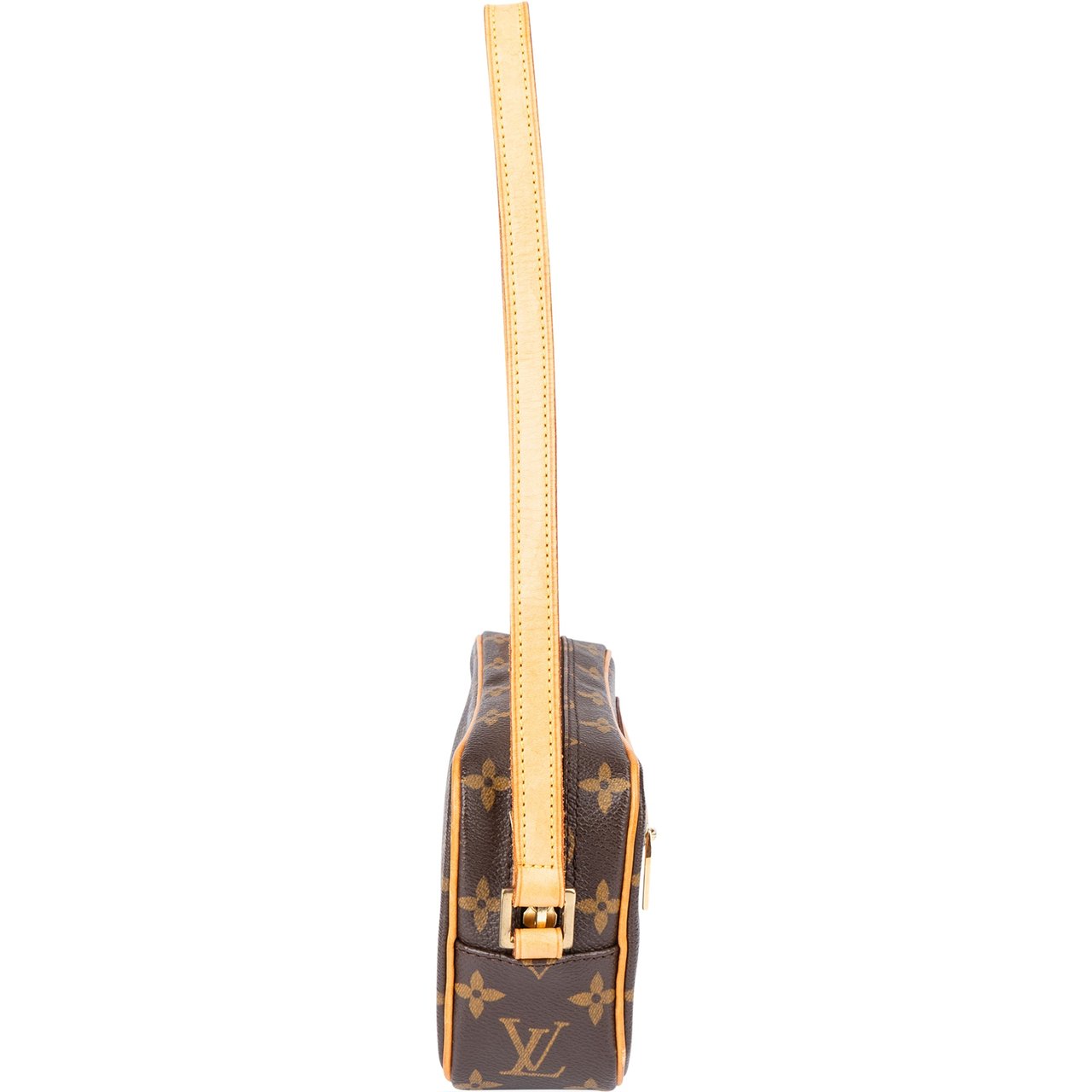 Louis Vuitton Louis Vuitton Canvas Monogram Pochette Cite Shoulder Bag Bruin