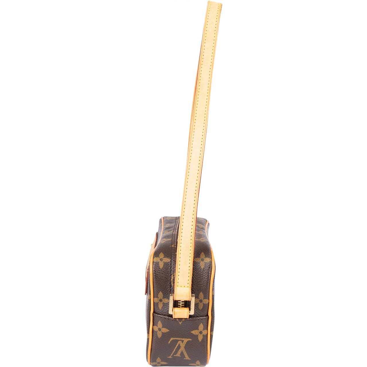 Louis Vuitton Louis Vuitton Canvas Monogram Pochette Cite Shoulder Bag Bruin