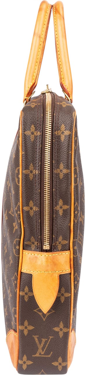 Louis Vuitton Louis Vuitton Canvas Monogram Porte Documents Business Handbag Bruin