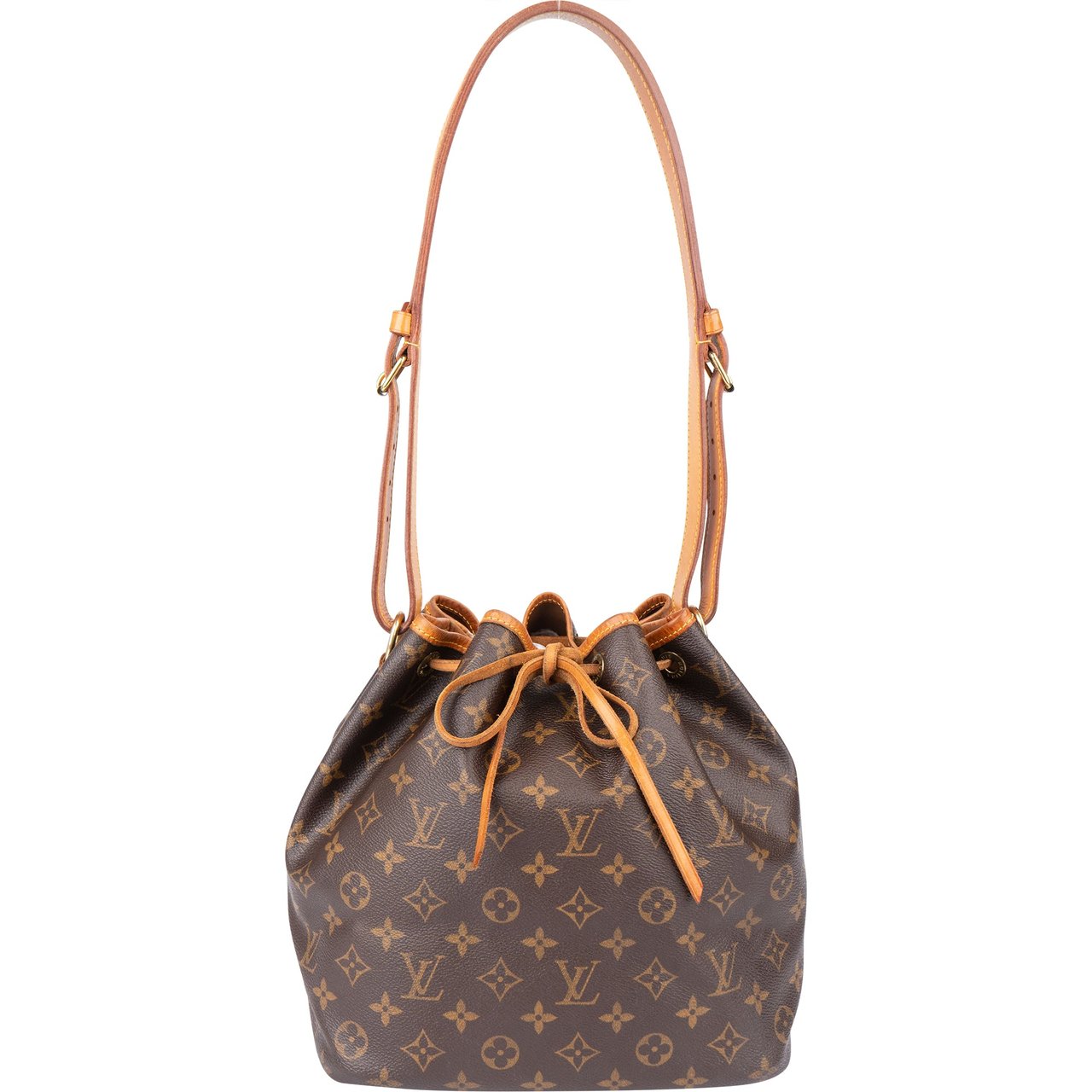 Louis Vuitton Louis Vuitton Canvas Monogram Sac Noe Petit Shoulder Bag Bruin