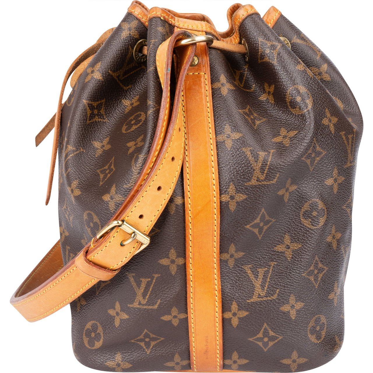 Louis Vuitton Louis Vuitton Canvas Monogram Sac Noe Petit Shoulder Bag Bruin