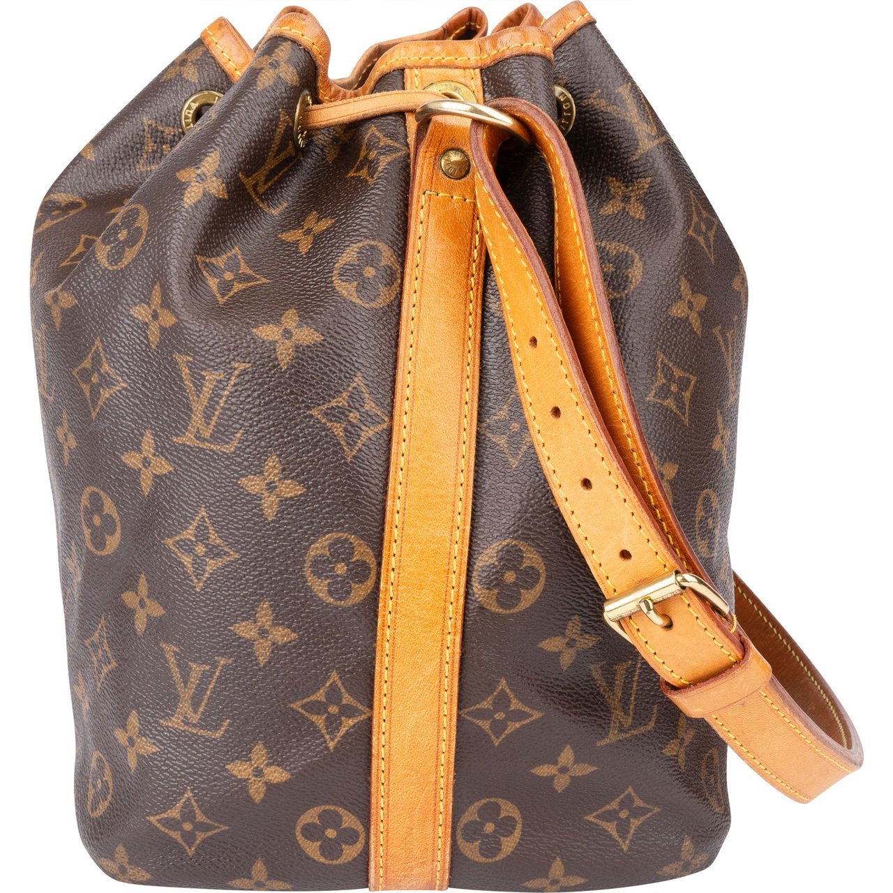 Louis Vuitton Louis Vuitton Canvas Monogram Sac Noe Petit Shoulder Bag Bruin
