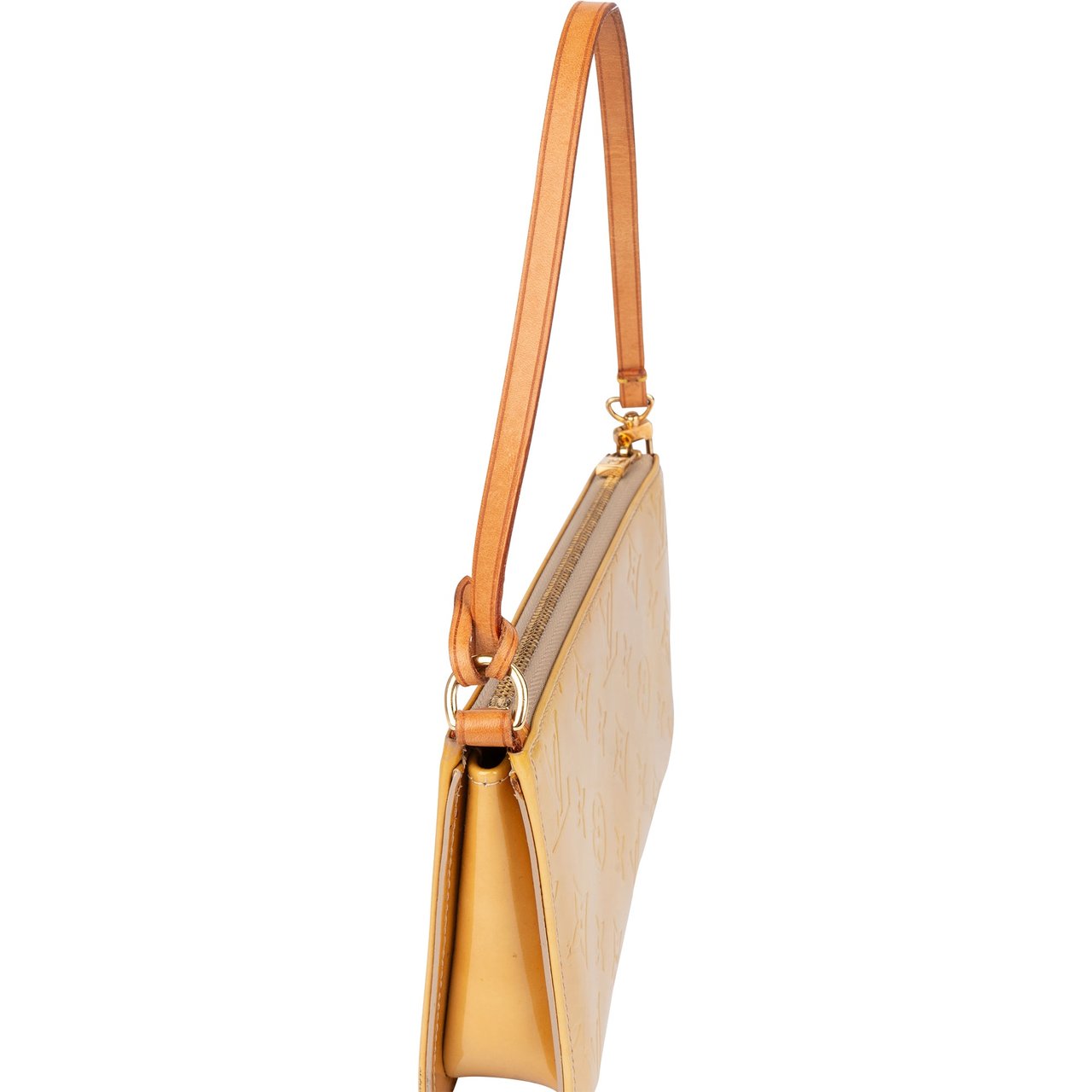 Louis Vuitton Louis Vuitton Vernis Monogram Lexington Handbag Geel