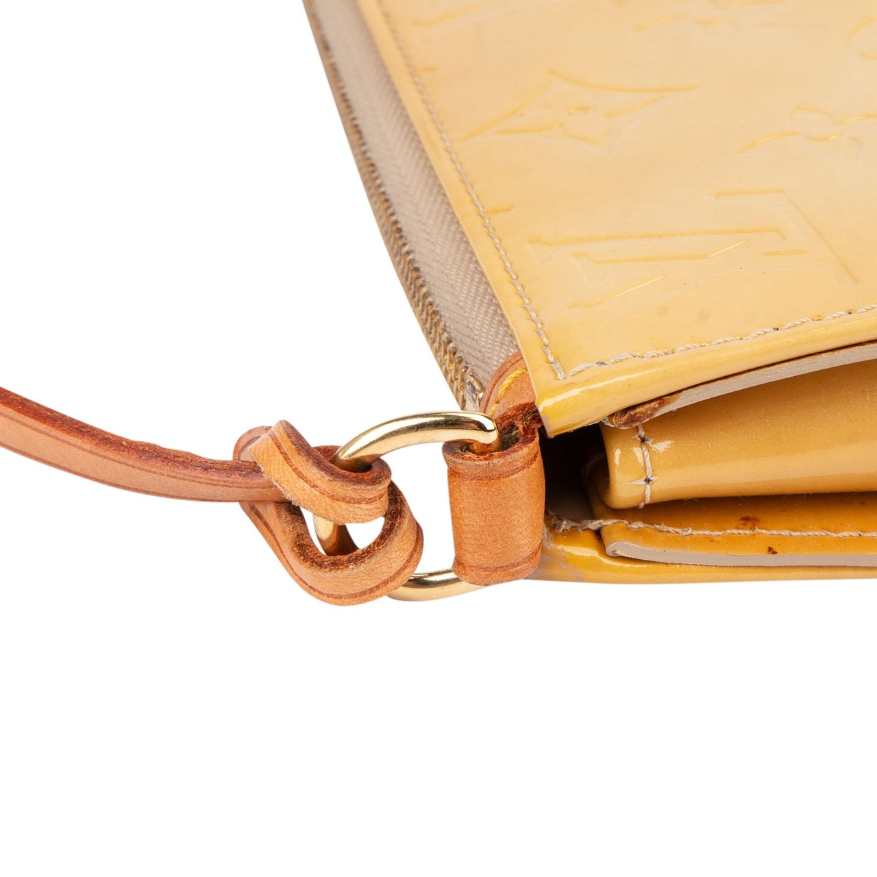 Louis Vuitton Louis Vuitton Vernis Monogram Lexington Handbag Geel