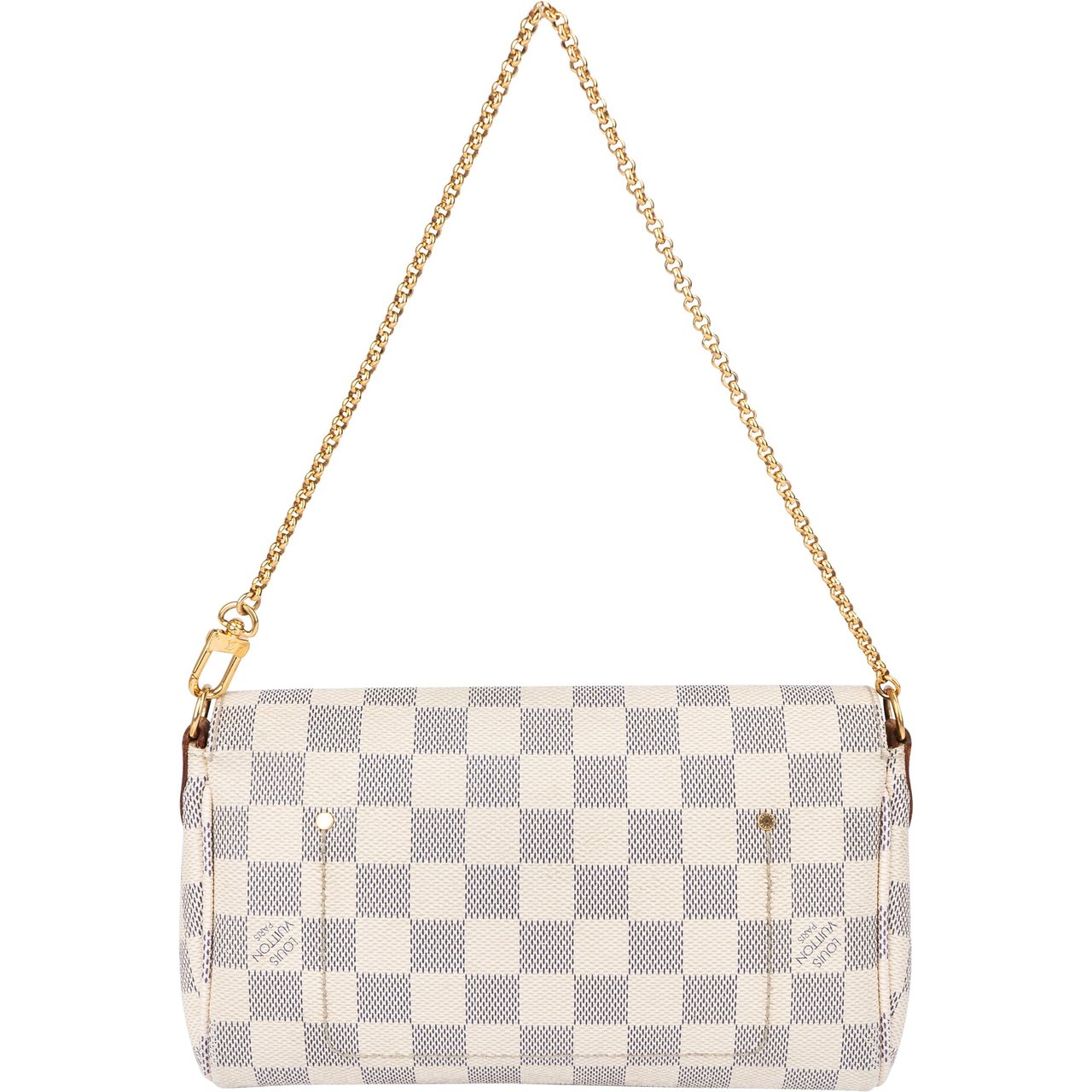 Louis Vuitton Louis Vuitton Damier Azur Monogam Favorite PM Shoulder Bag Wit